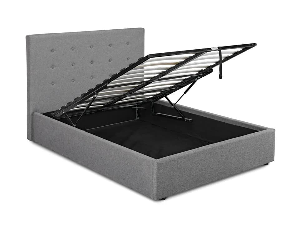 3'0 Lucca Single Plus Bed Grey