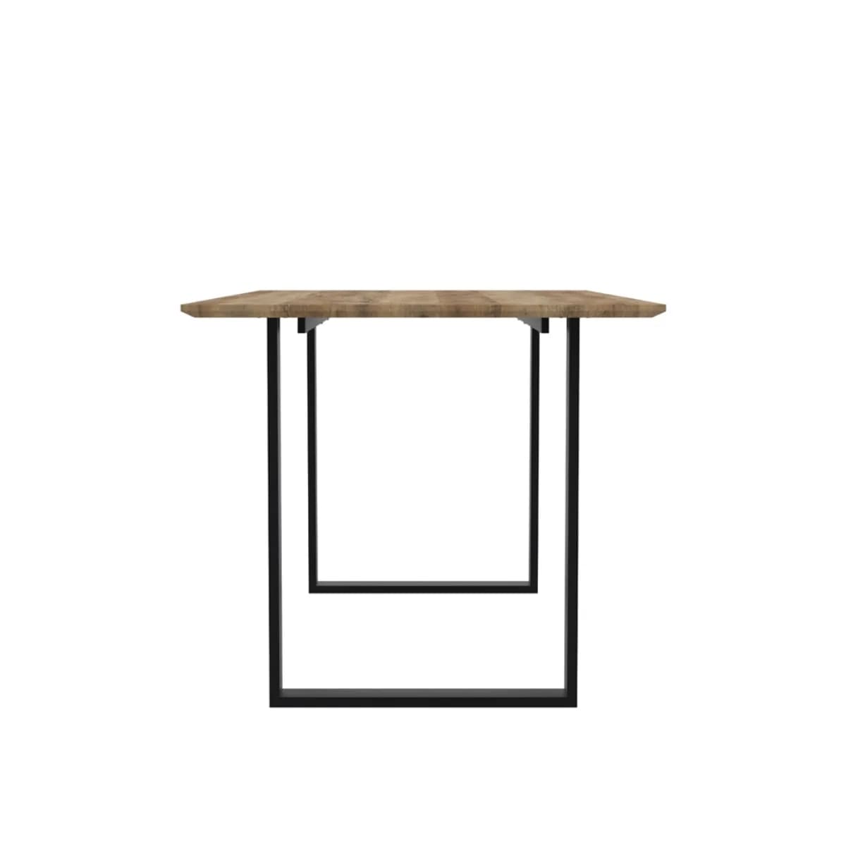 Antibes Russet / Black Dining Table