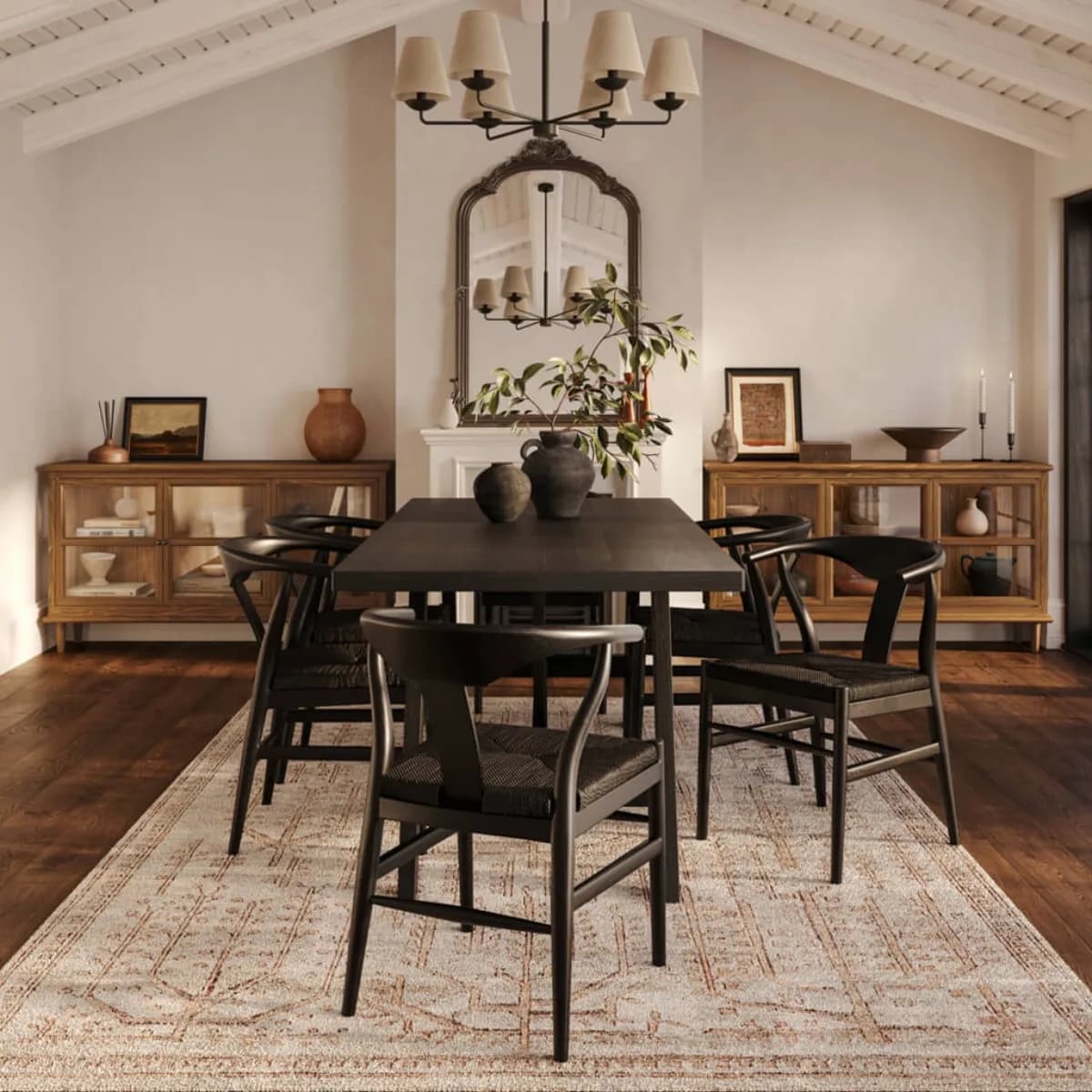 Aries Black Dining Chair