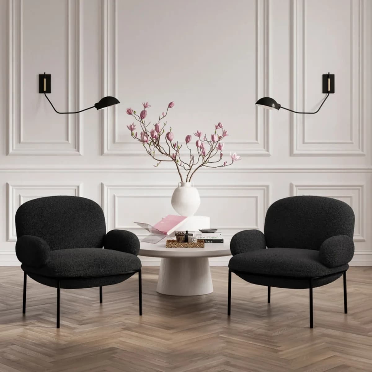 Avery Black Chair