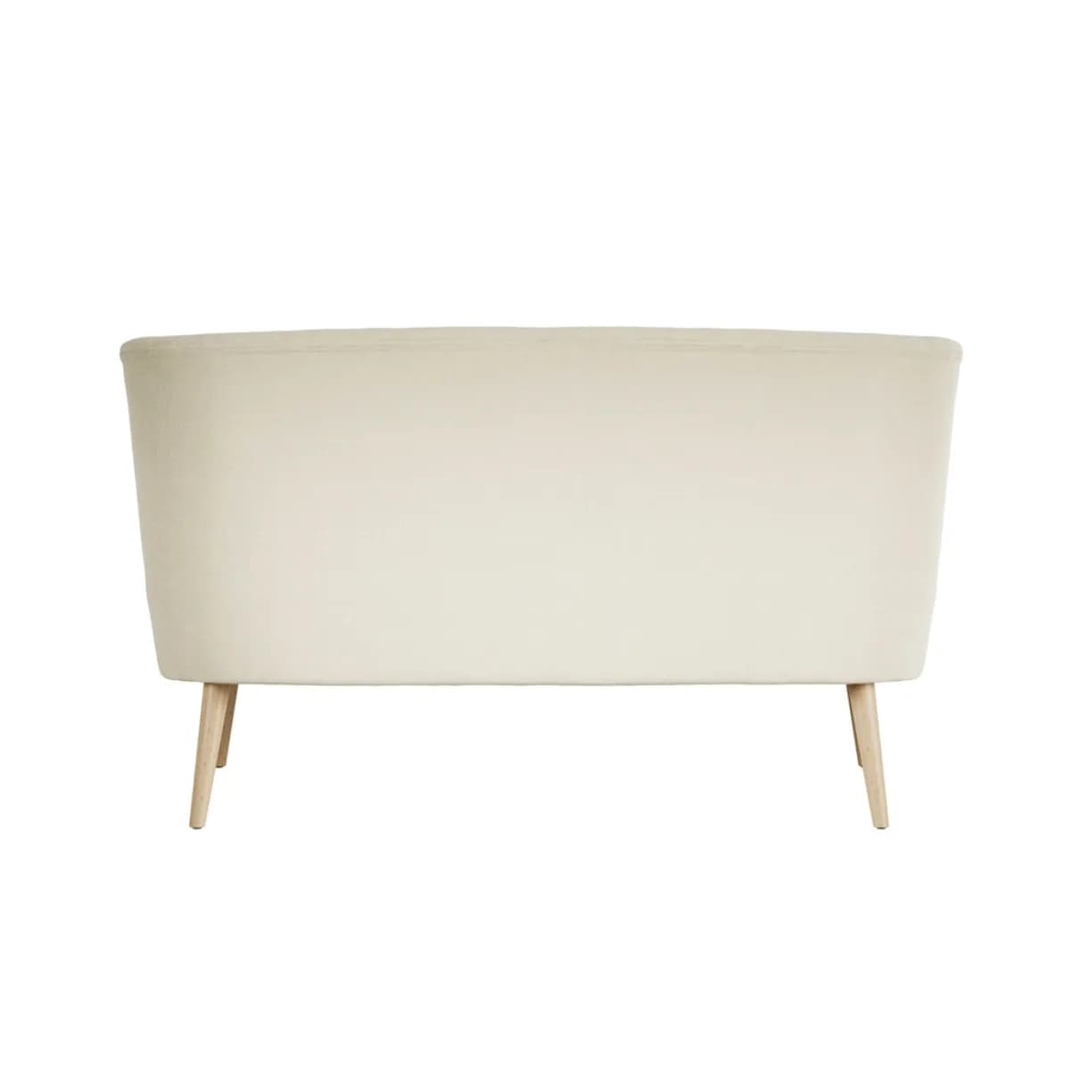 Beau 2 Seater Sofa Sand / Blonde Wood
