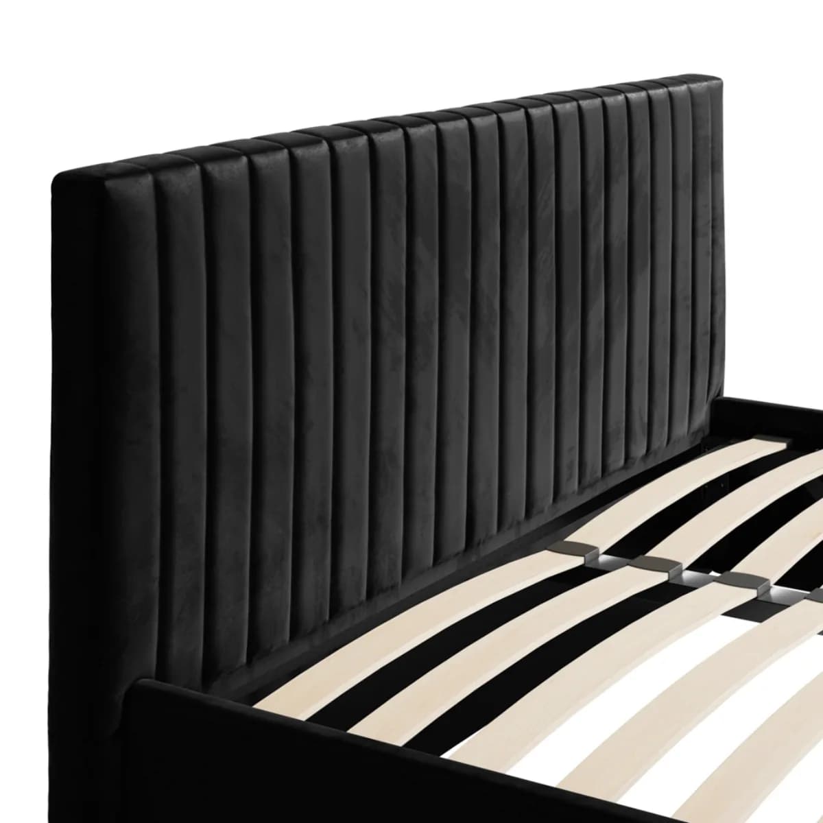 Berlin Black Ottoman Double Bed