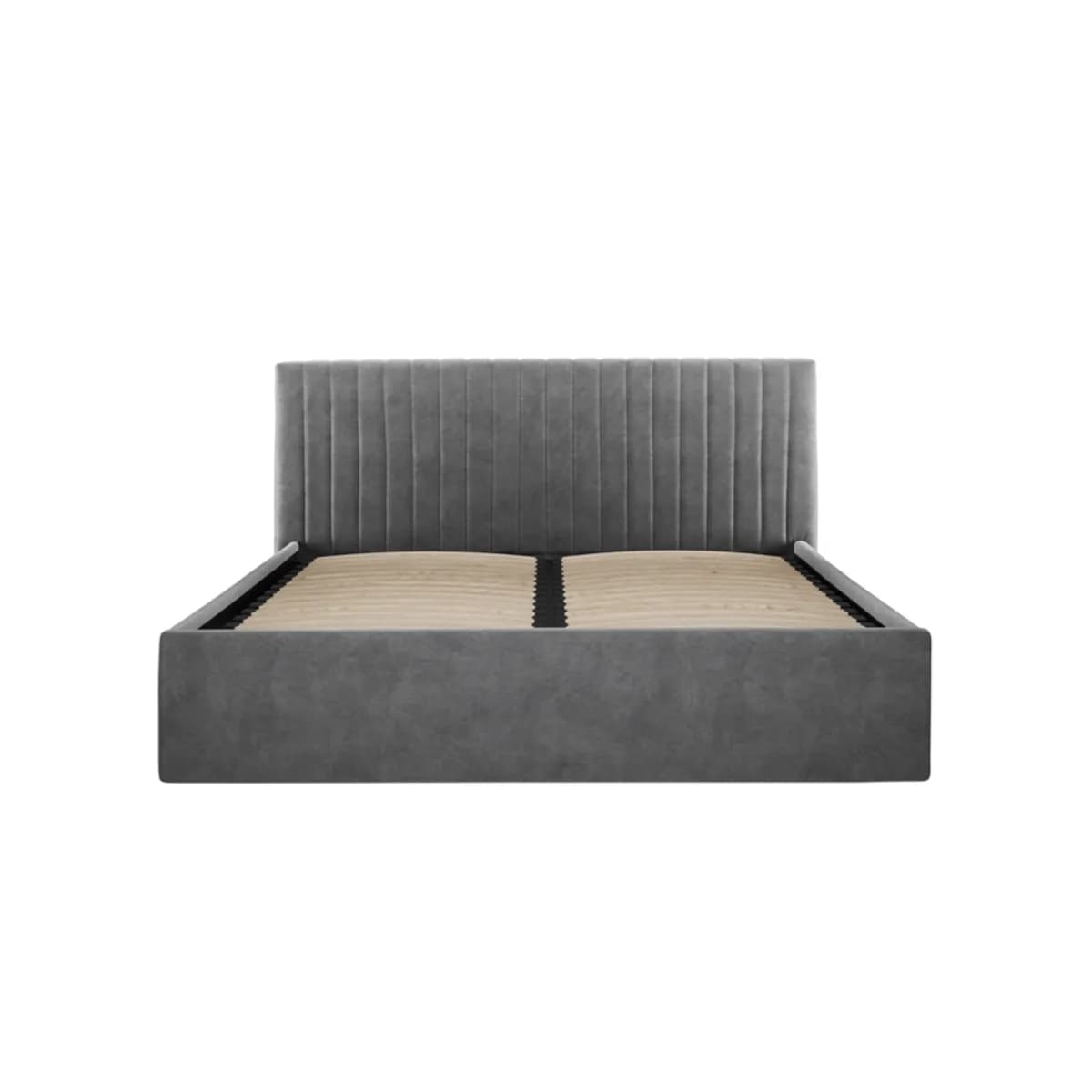 Berlin Kingsize Bed Silver