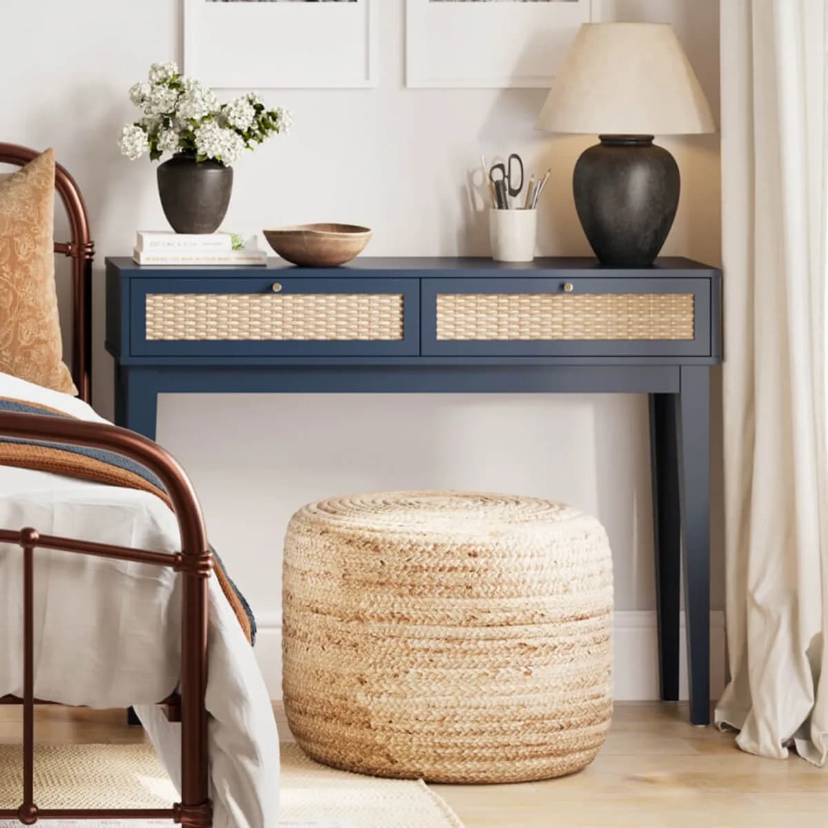 Bordeaux Blue Dressing Table