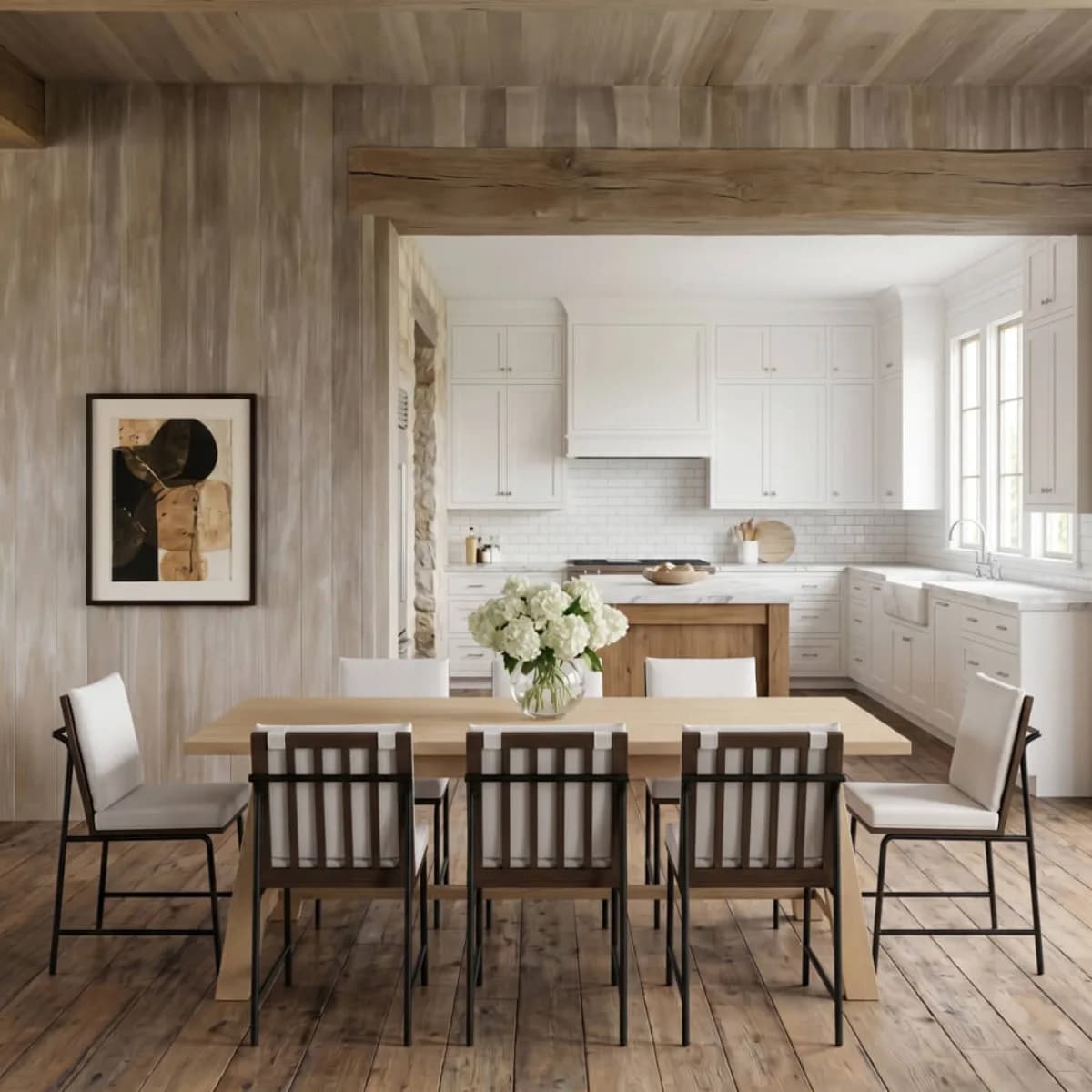 Bourton Latte Dining Table