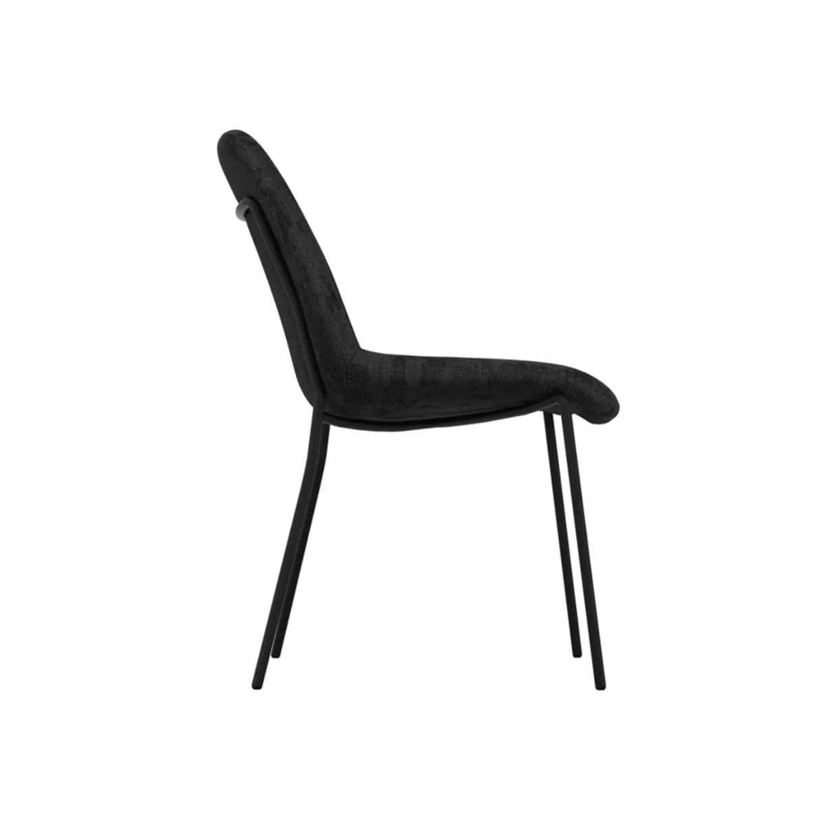 Carlo Black / Black Dining Chair