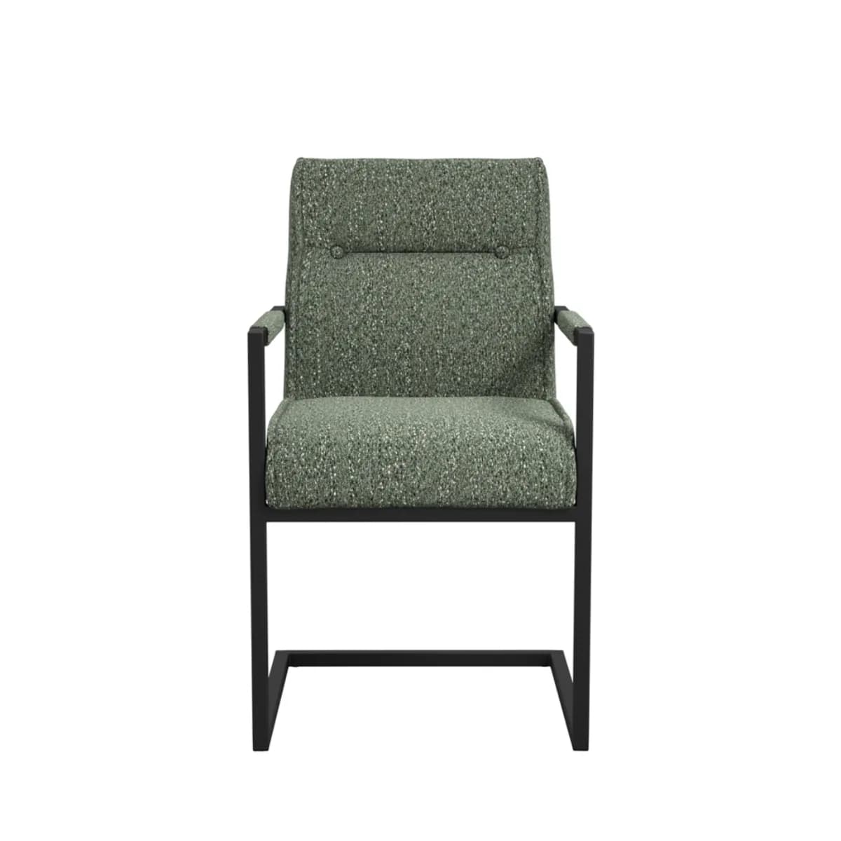Cleaver Desert Sage / Black / Arms Dining Chair