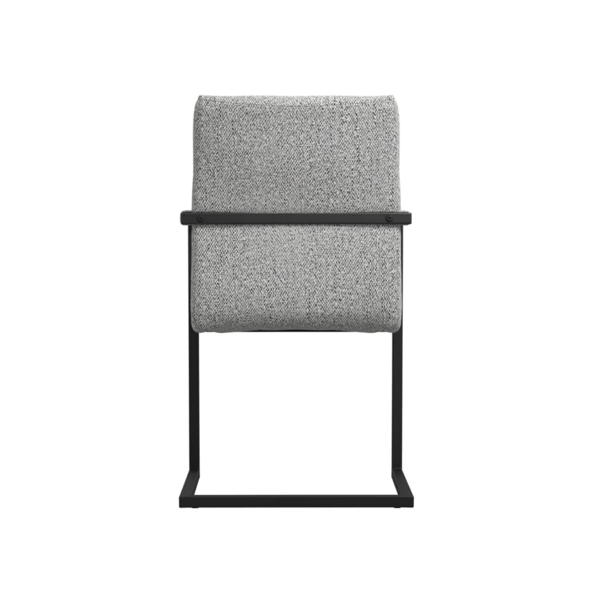 Cleaver Smoked Pearl / Black / Arms Dining Chair