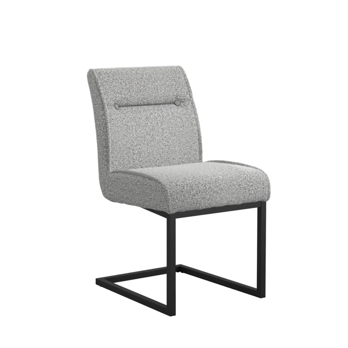 Cleaver Smoked Pearl / Black Dining Chair