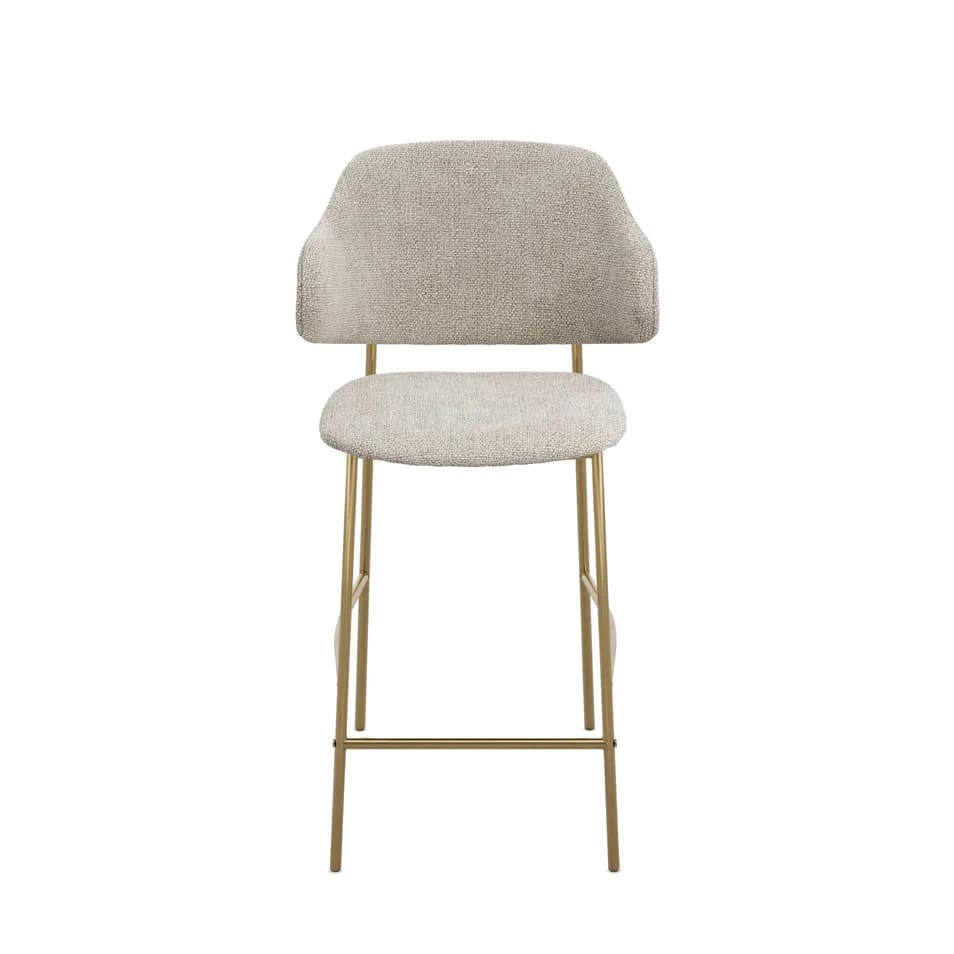 Dorchester Wheat / Gold Counter Stool