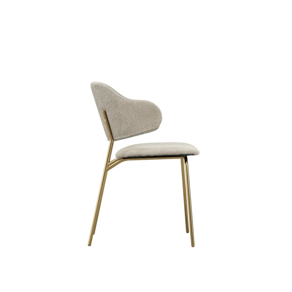 Dorchester Wheat / Gold Dining Chair