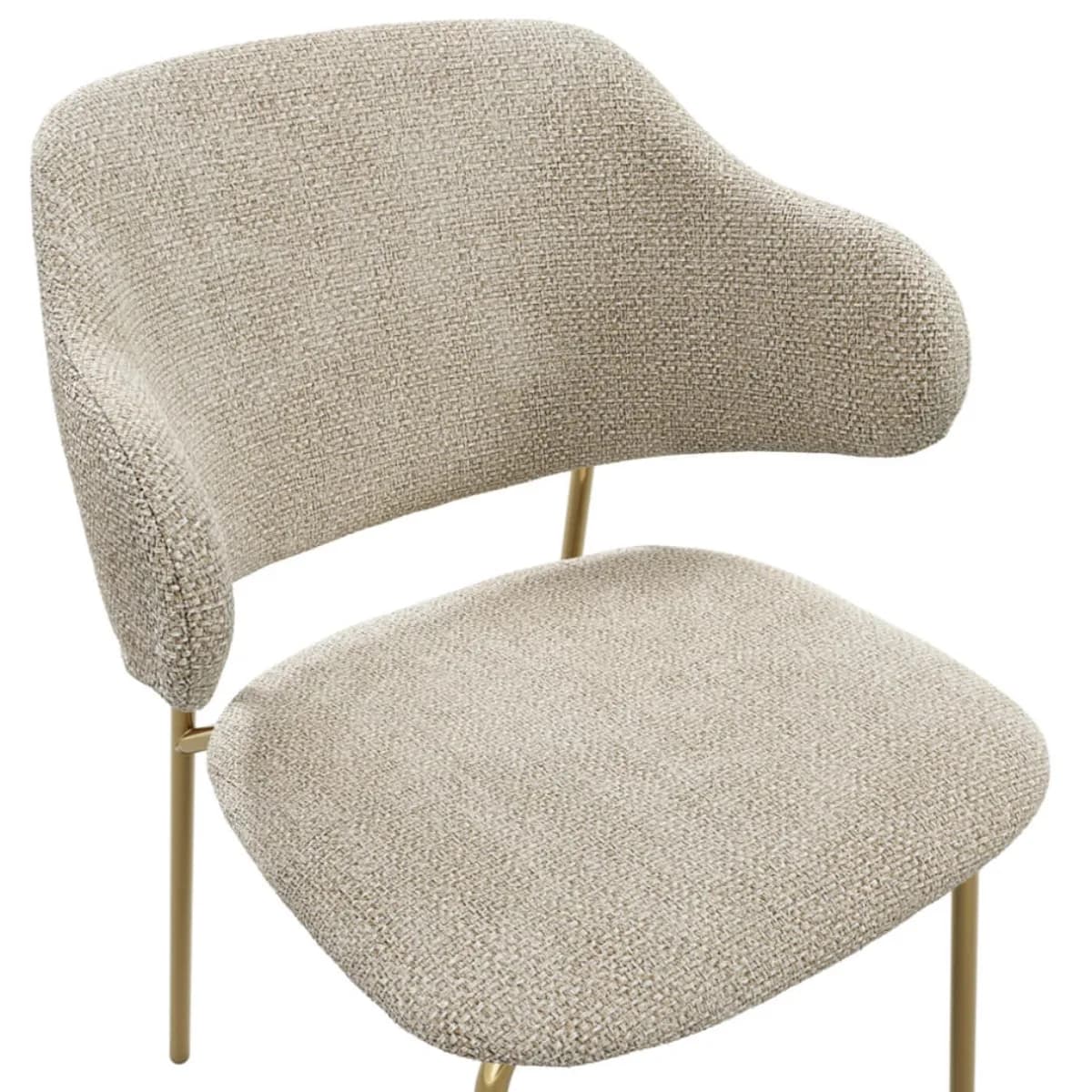 Dorchester Wheat / Gold Dining Chair