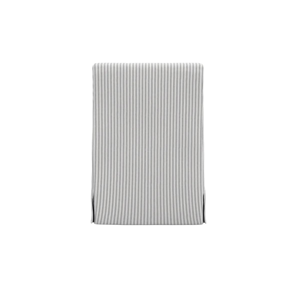 Hettie Grey Thin Stripe Dining Chair