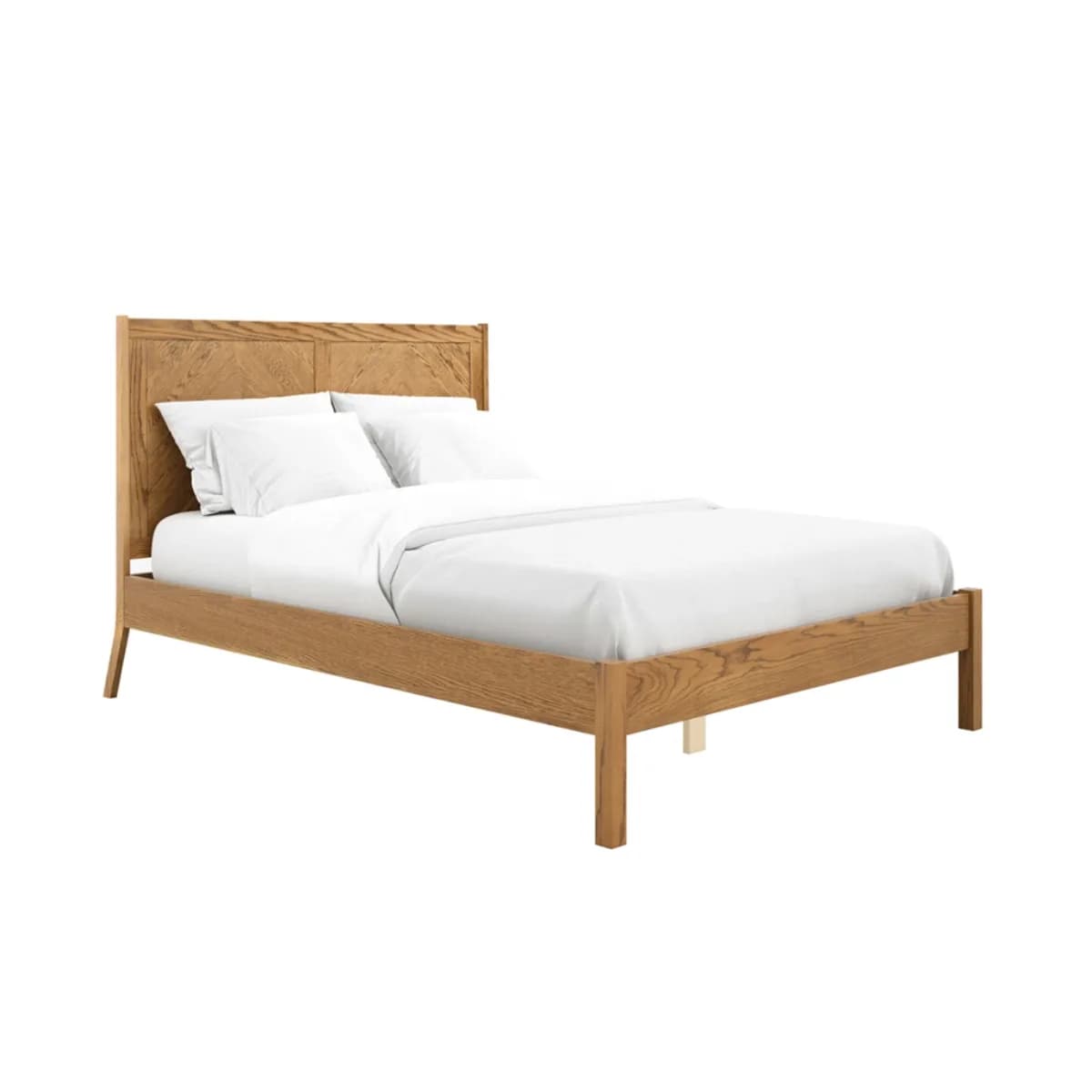 Palms Smoked King Size Bed
