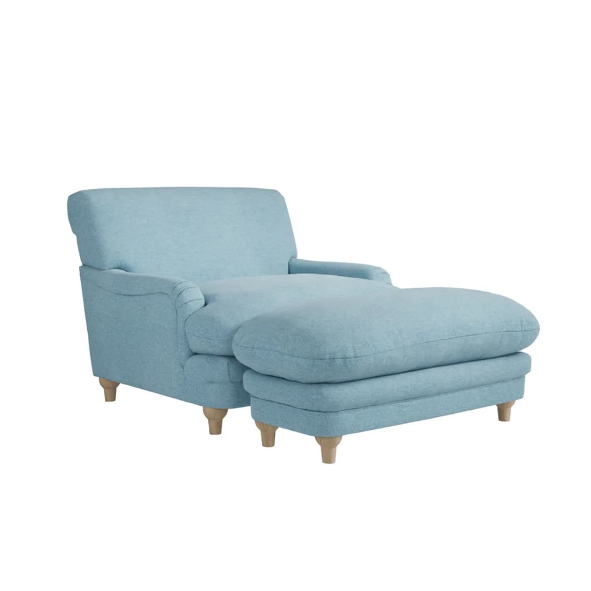 Plumpton Chair Duck Egg Blue Weave