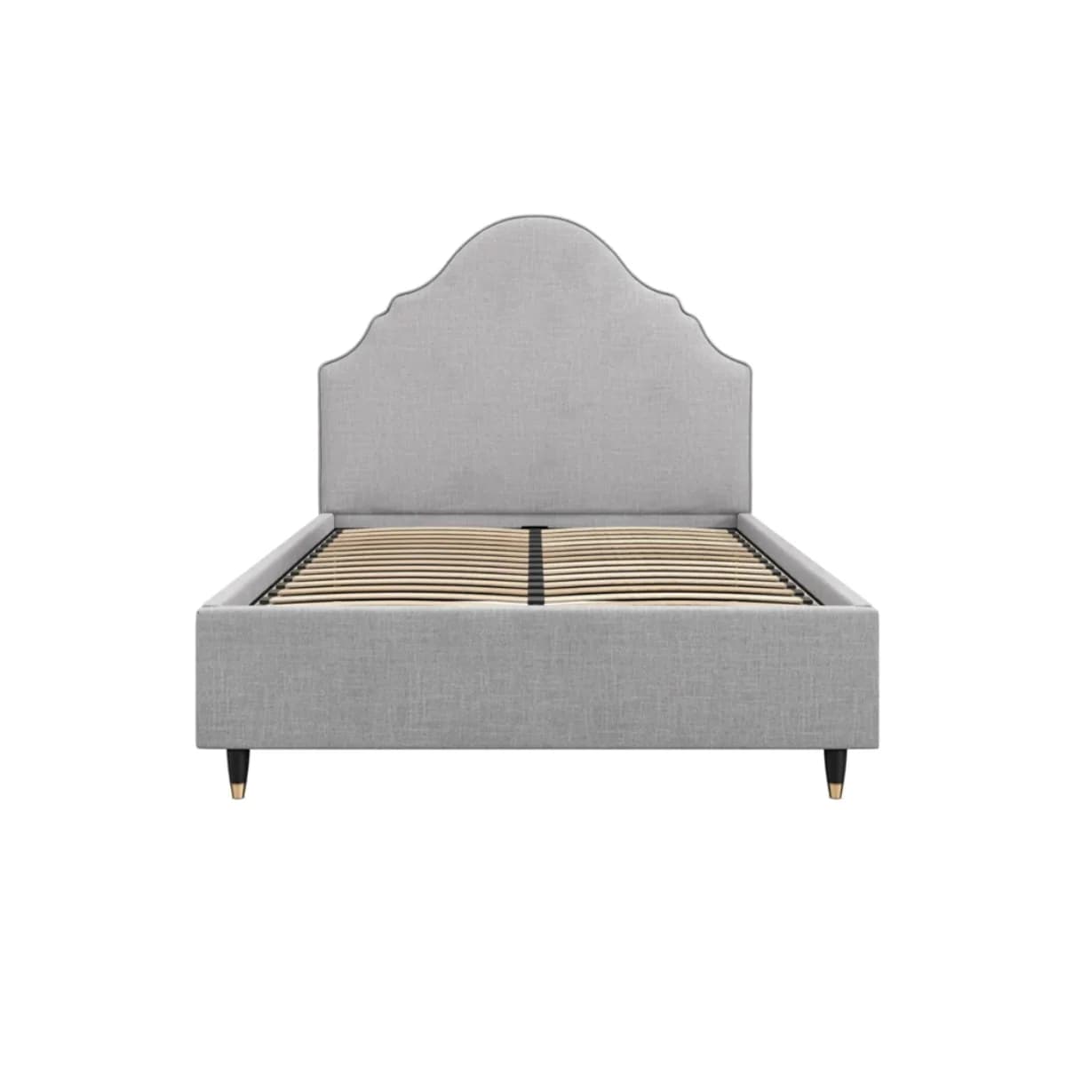 Quince Light Grey Double Bed