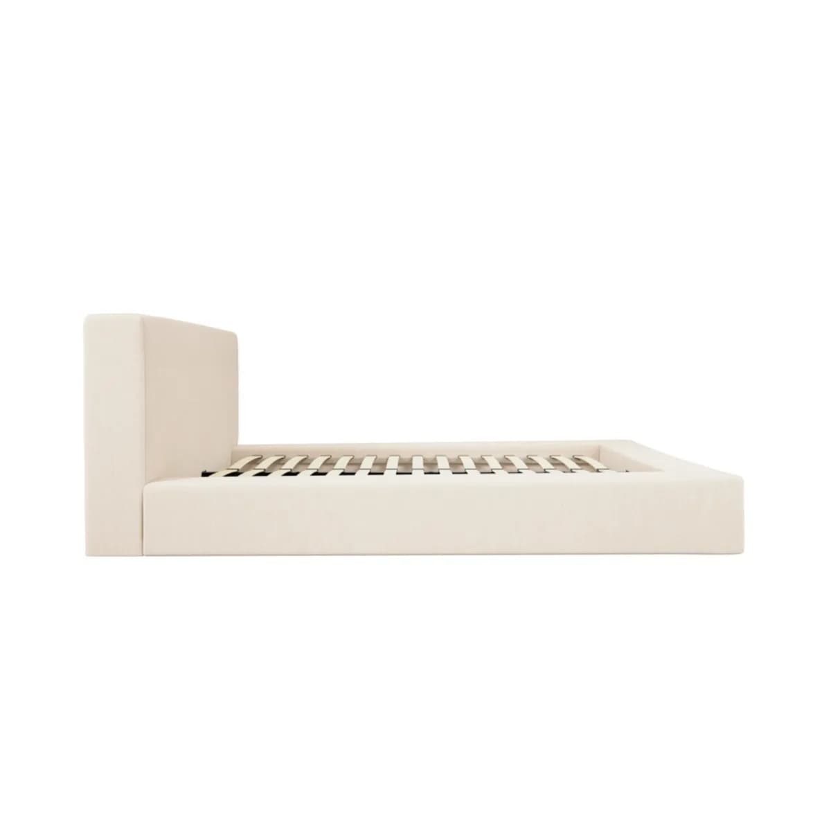 Soho White Clay King Size Bed