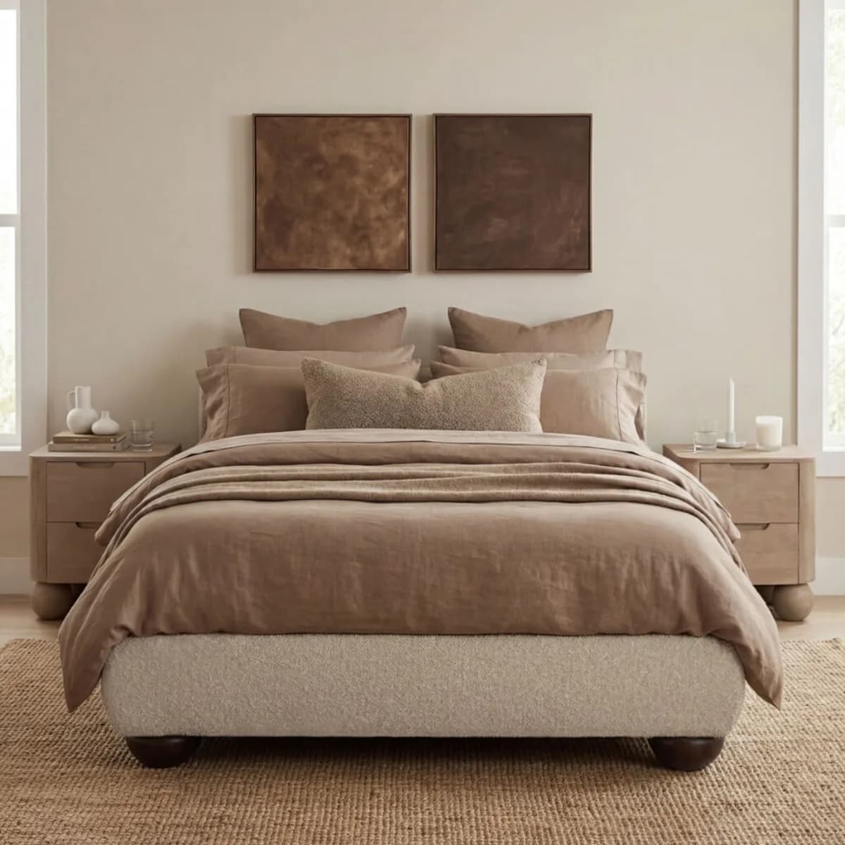 Soller Porridge King Size Bed