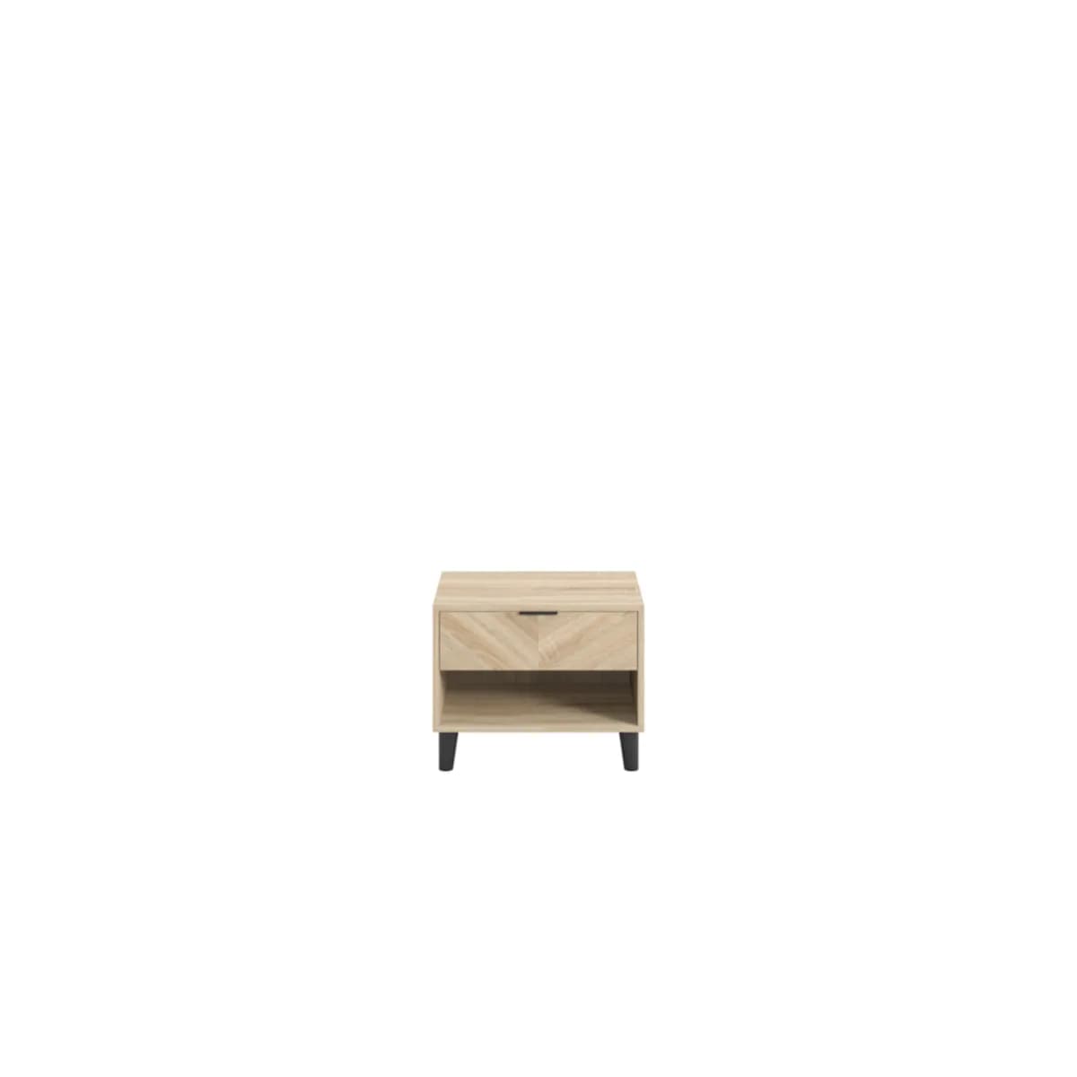 Stockholm Chevron 1 Dr Bedside Cabinet