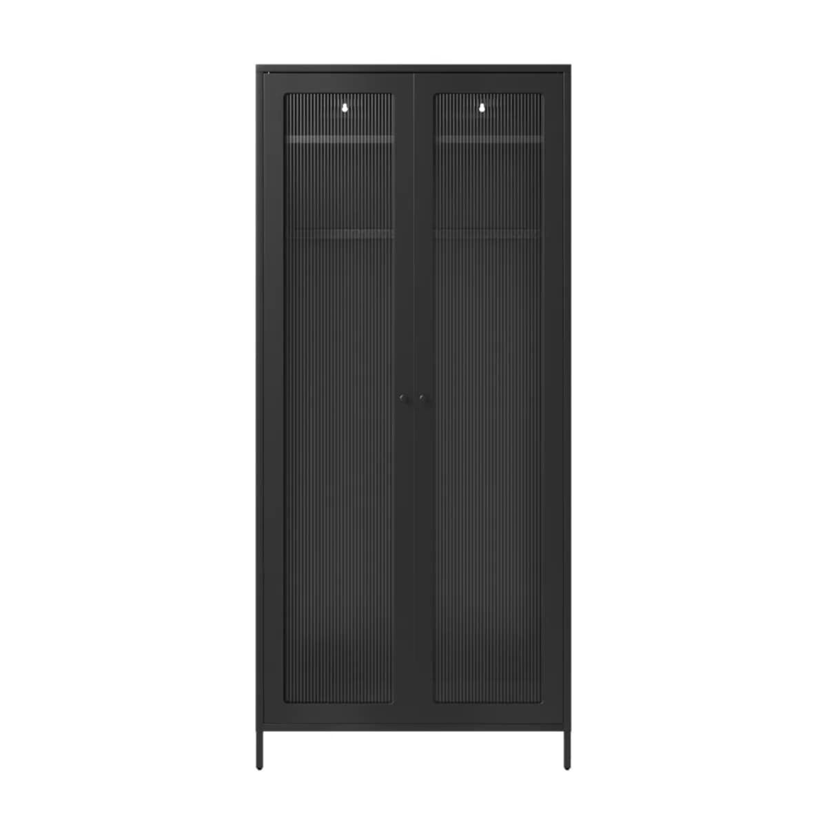 Storm Black 2 Door Wardrobe