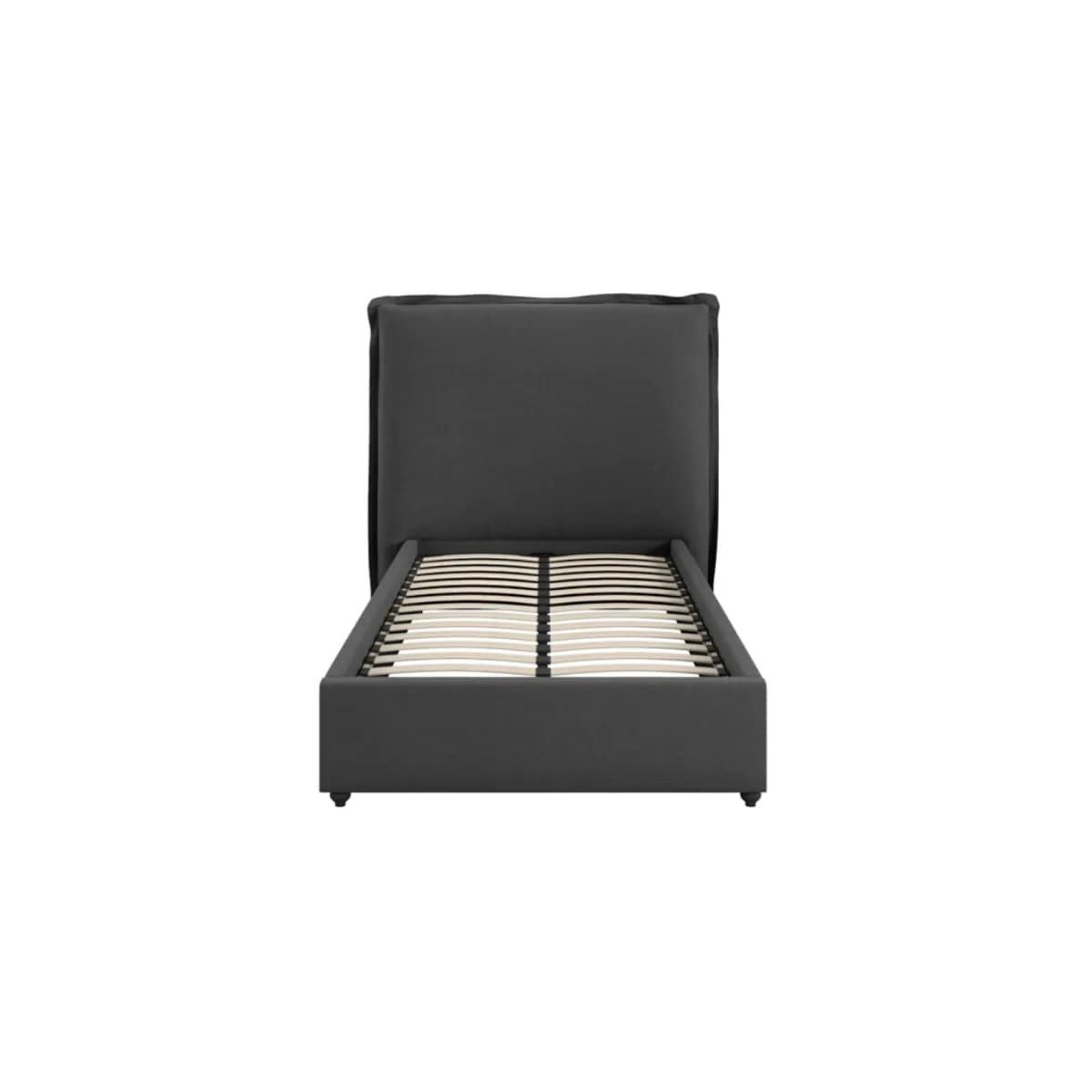 Sunday Deep Grey Single Bed