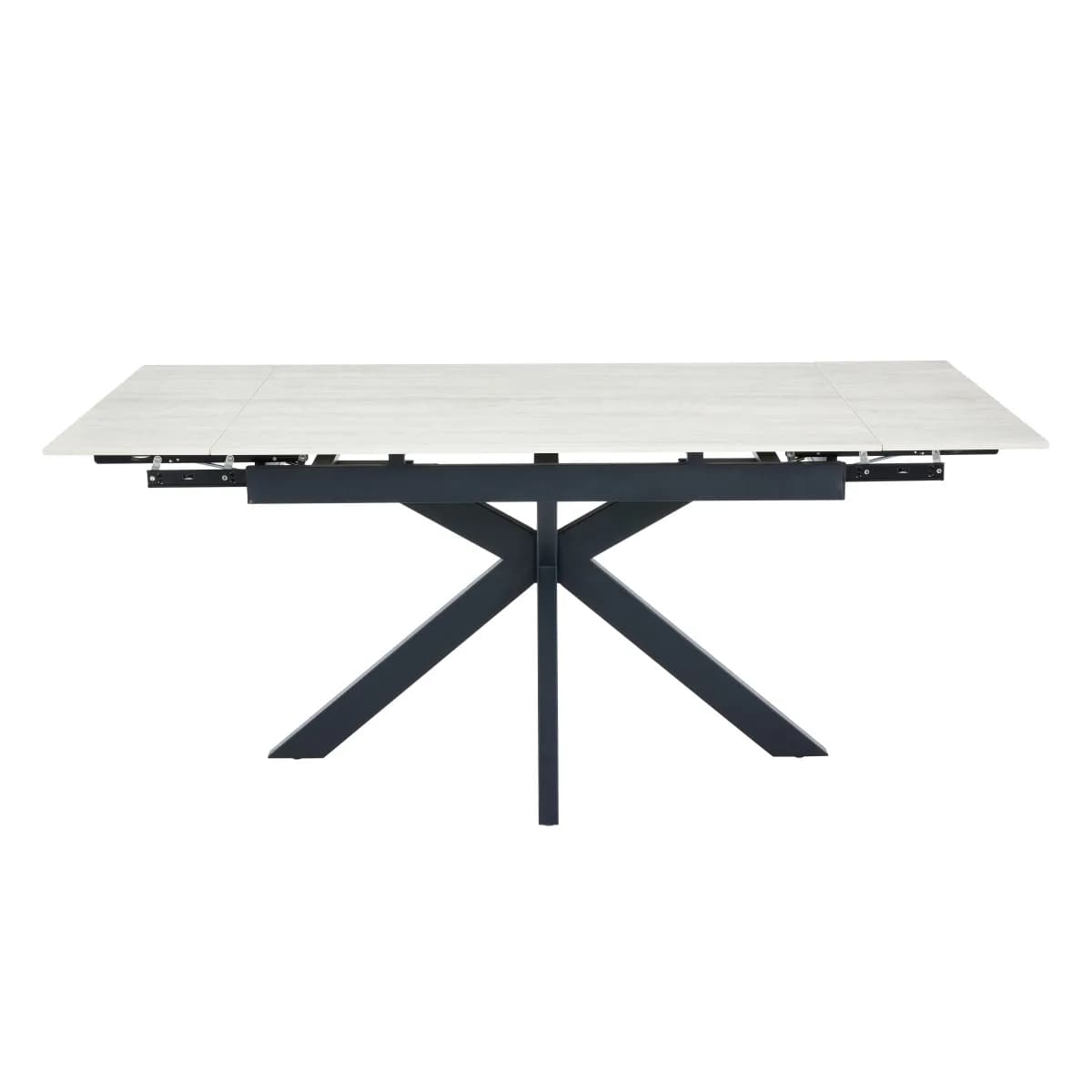 Amalfi 1.8m Extending Ivory Dining Table