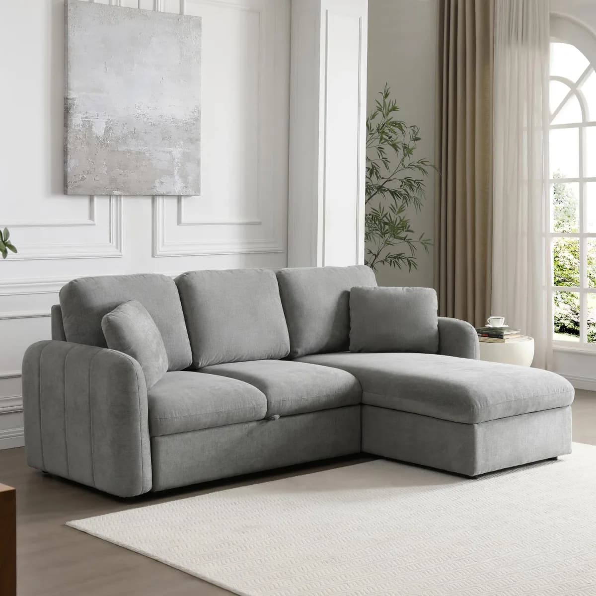 Arley Grey Corner Sofa