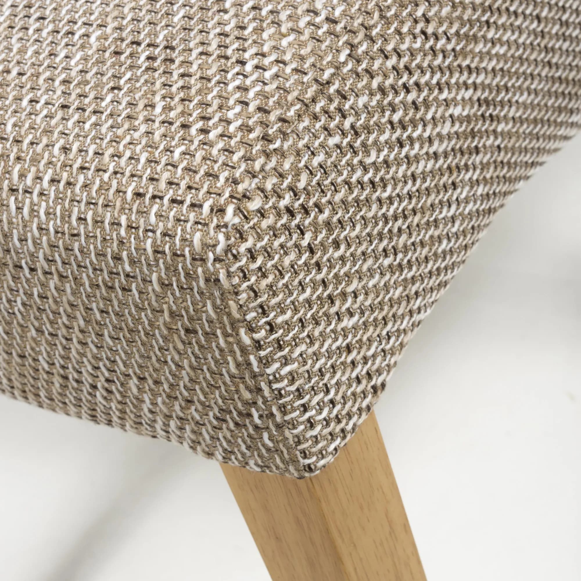 Bailey Tweed Oatmeal Dining Chair