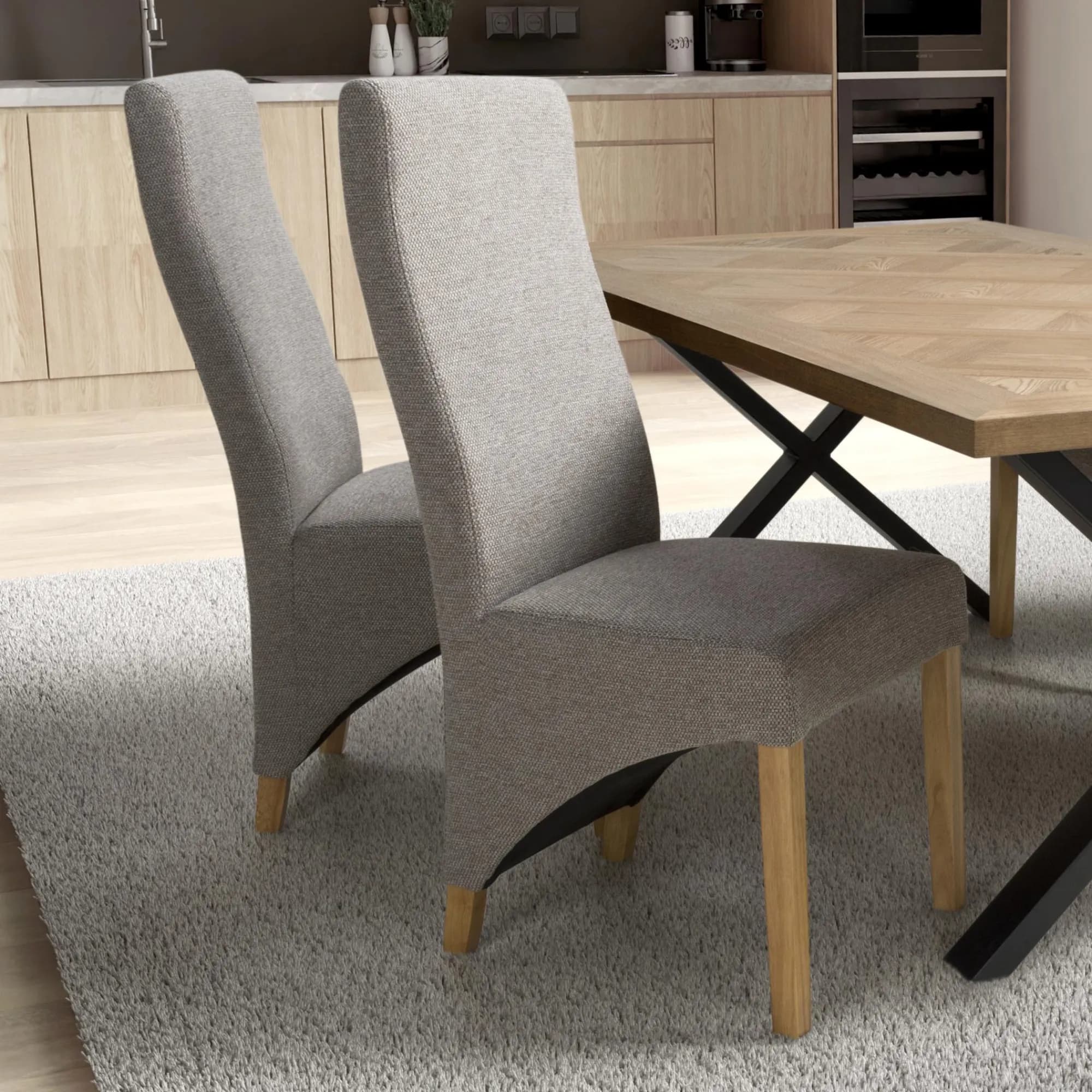 Baxter Weave Mocha Dining Chair
