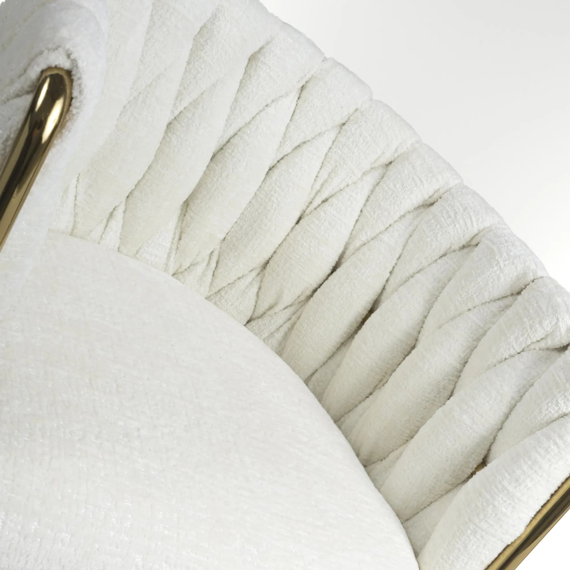 Bellaire Textured Effect Cream Bar Stool