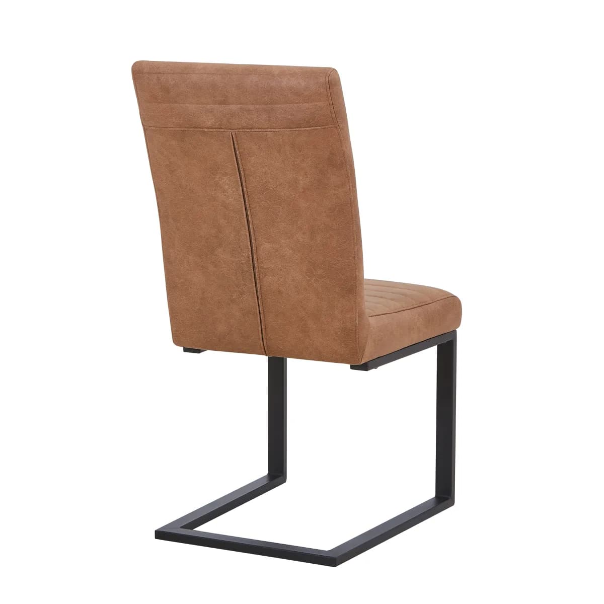 Belvoir Leather Effect Tan Dining Chair