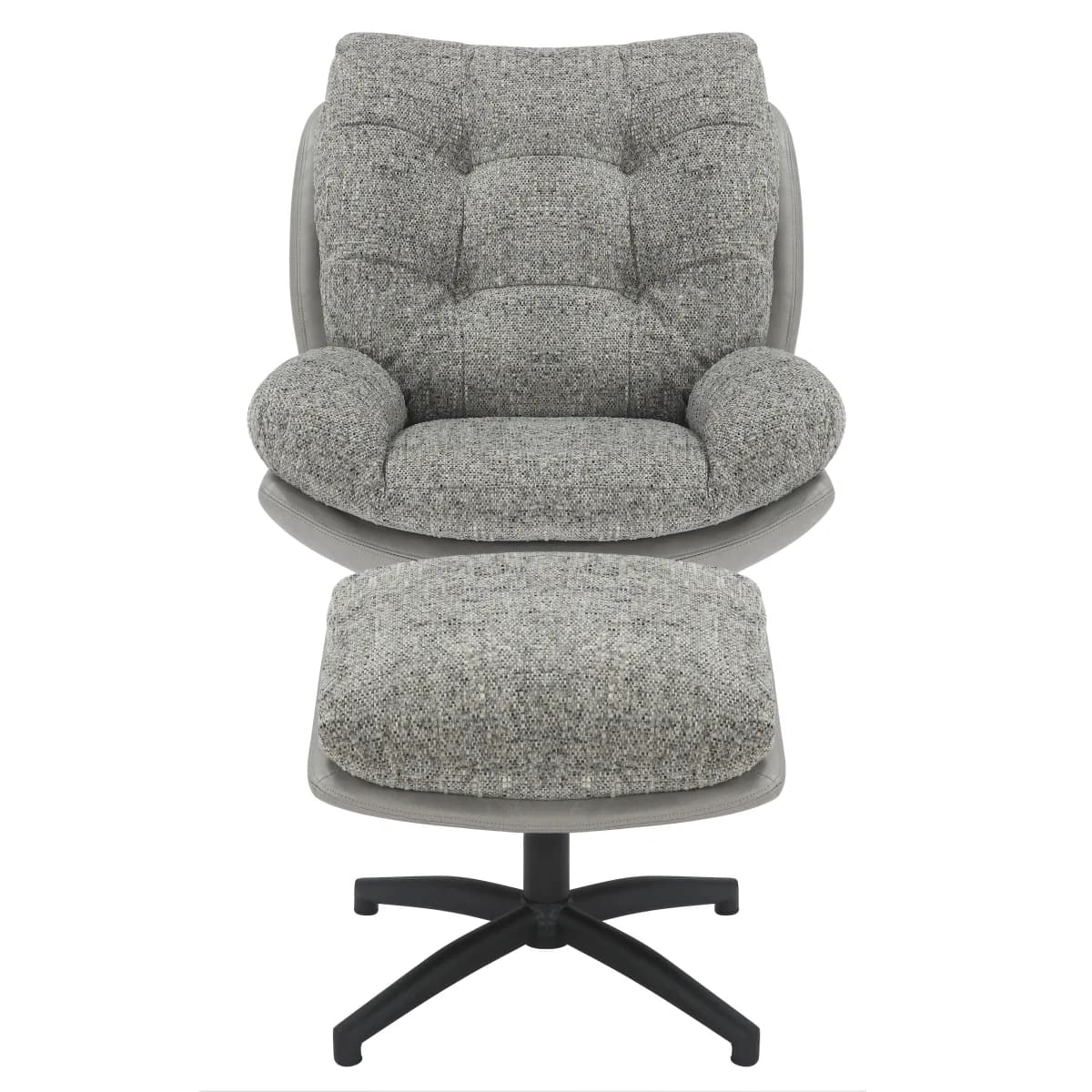 Calm Grey Lounge Chair