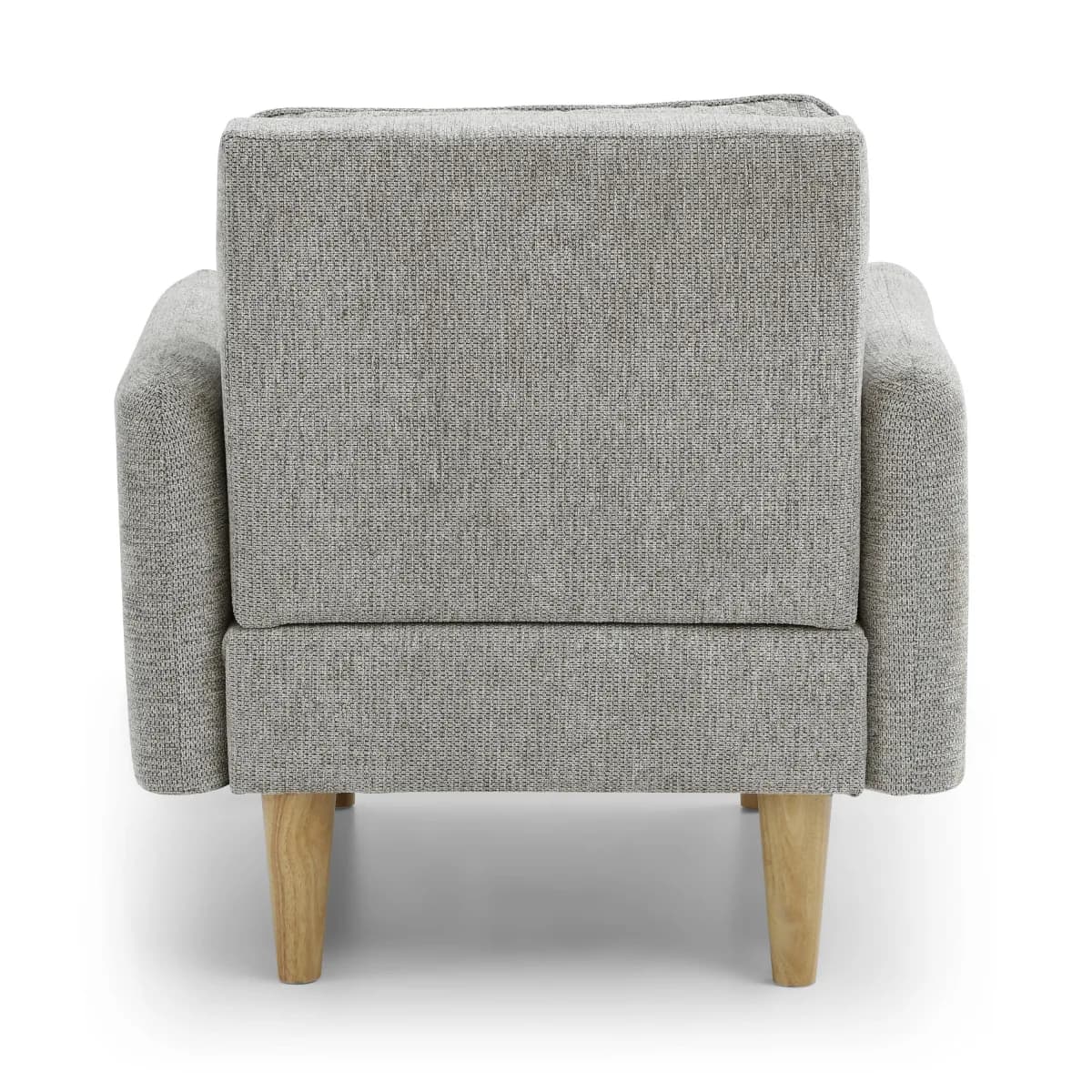 Cosy Rest Chenille Effect Light Grey Armchair