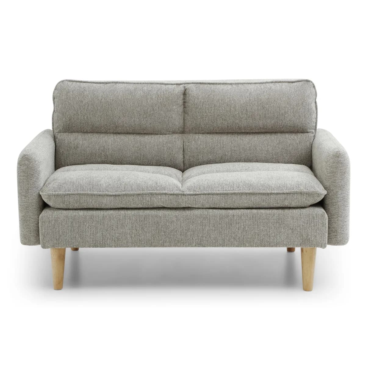 Cosy Rest Chenille Effect Natural 2 Seater Sofa