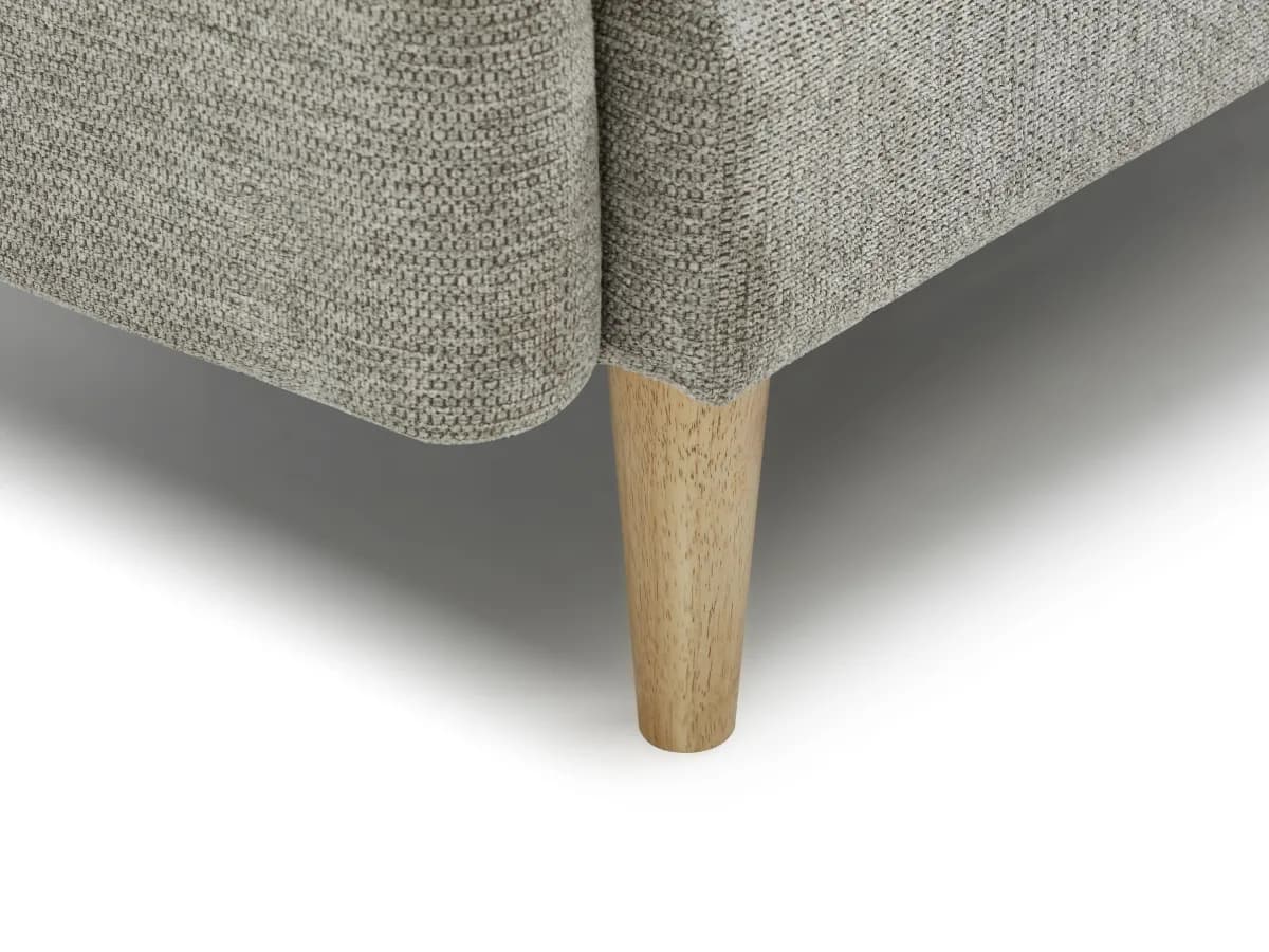 Cosy Rest Chenille Effect Natural 2 Seater Sofa