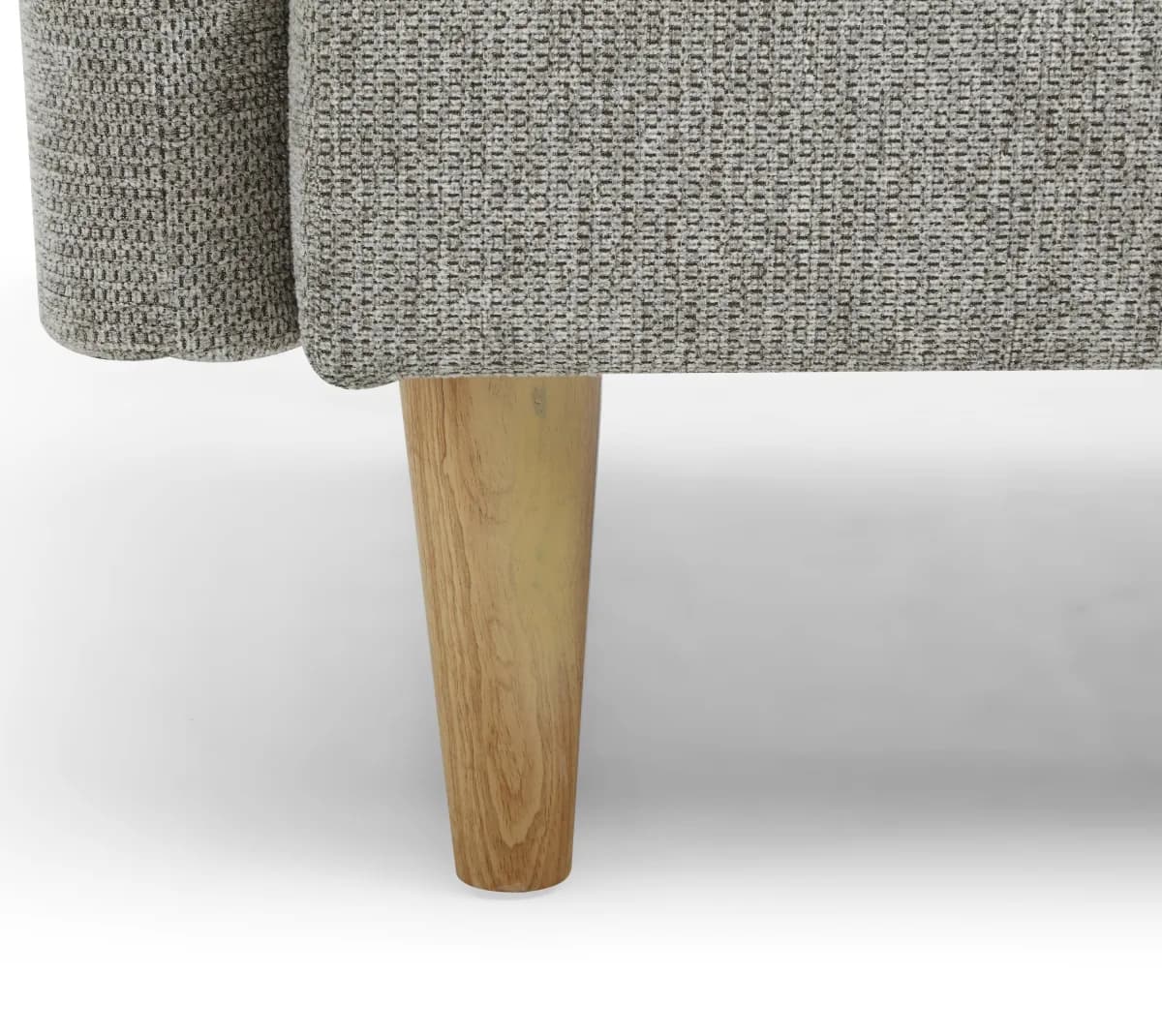 Cosy Rest Chenille Effect Natural Armchair