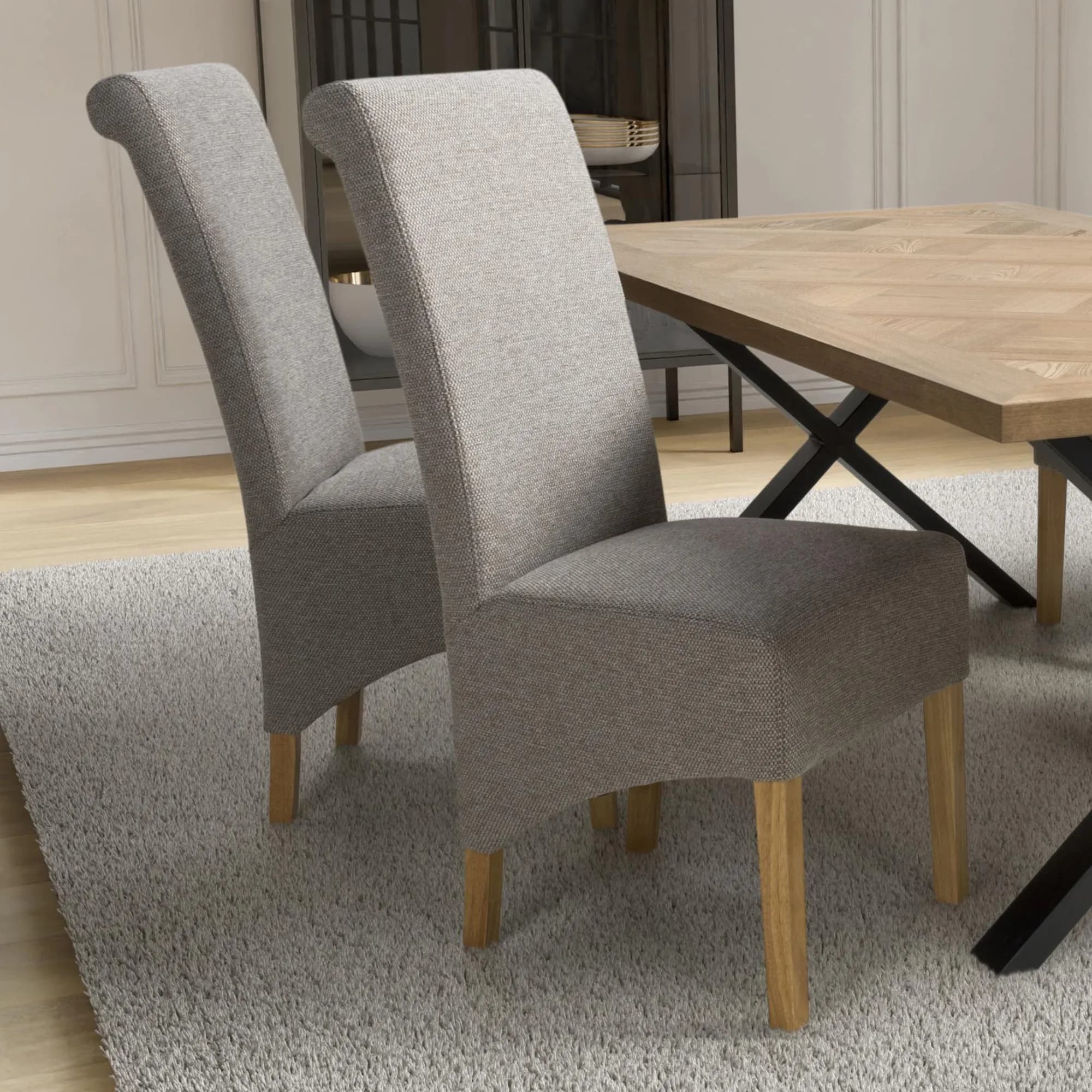 Krista Weave Mocha Dining Chair