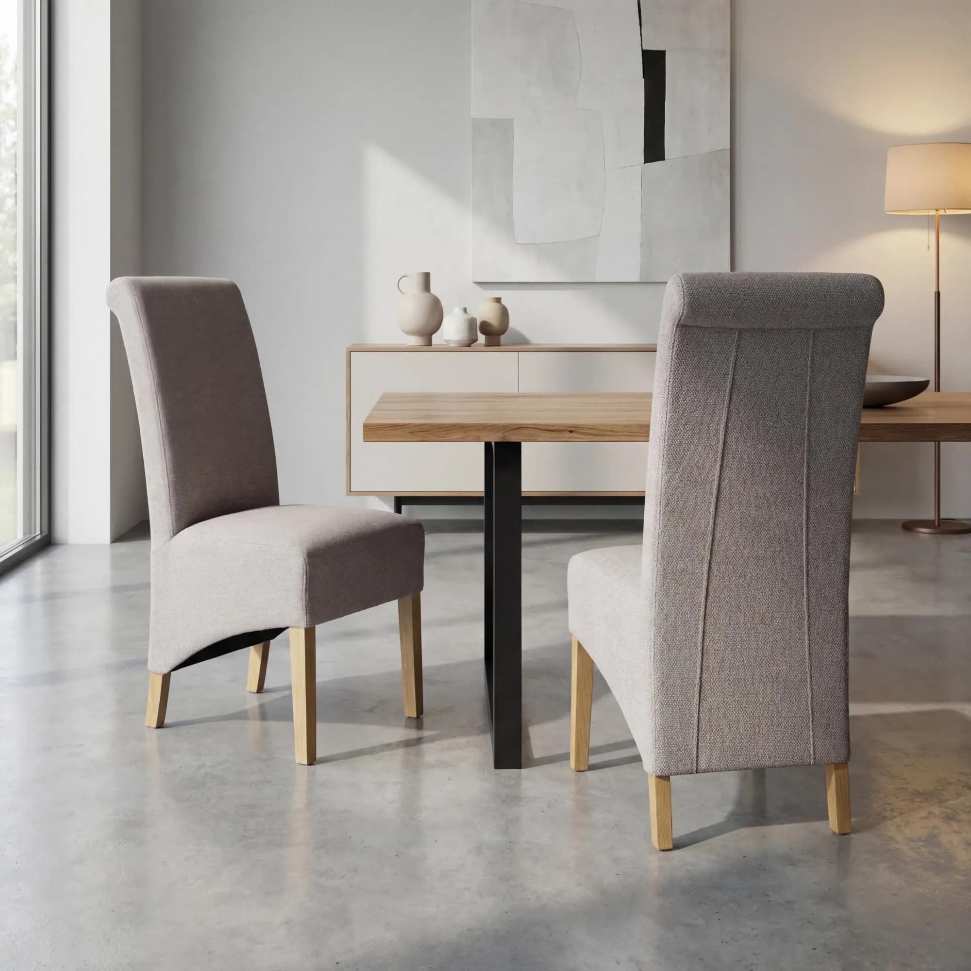 Krista Weave Mocha Dining Chair