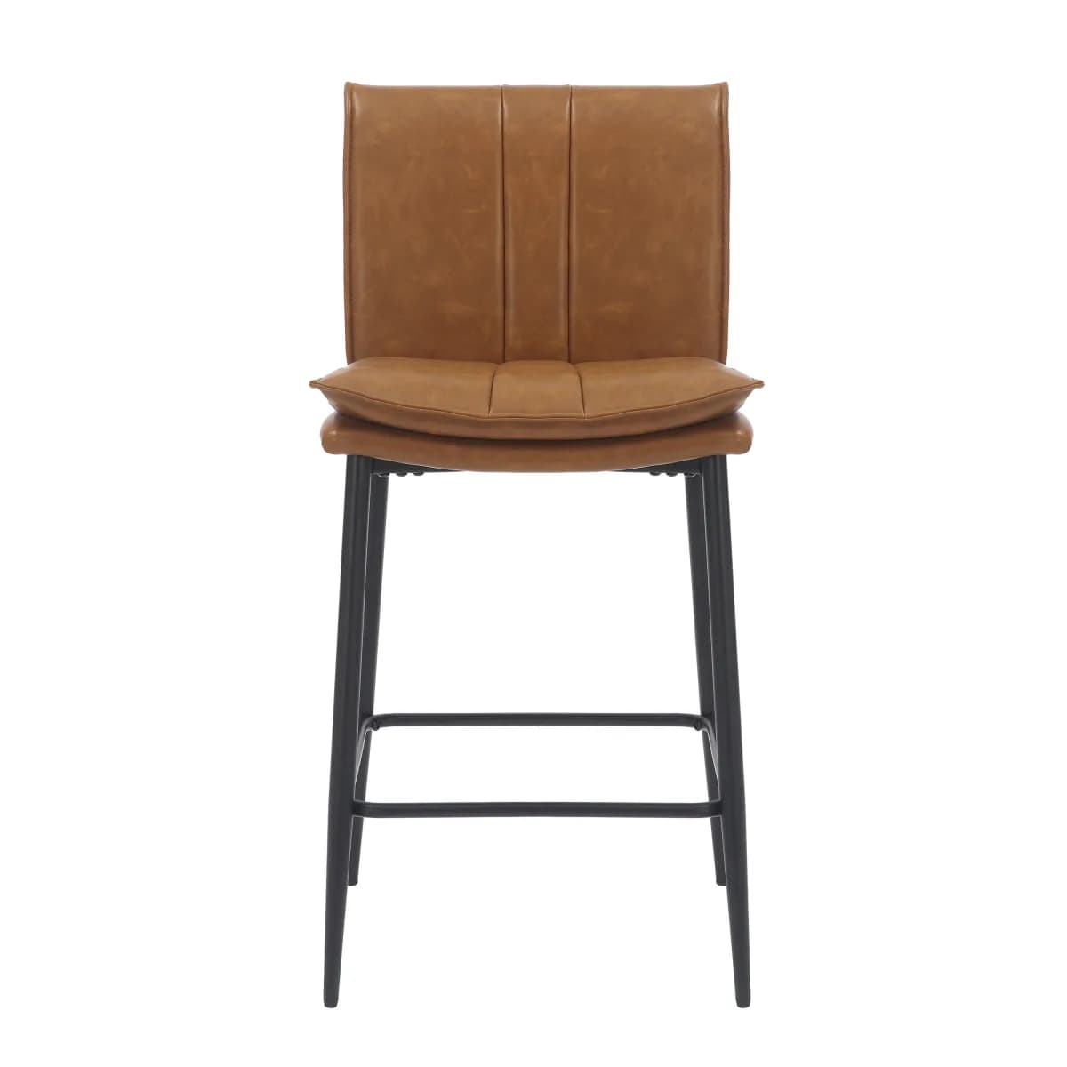 Lansdowne Leather Effect Tan Bar Stool
