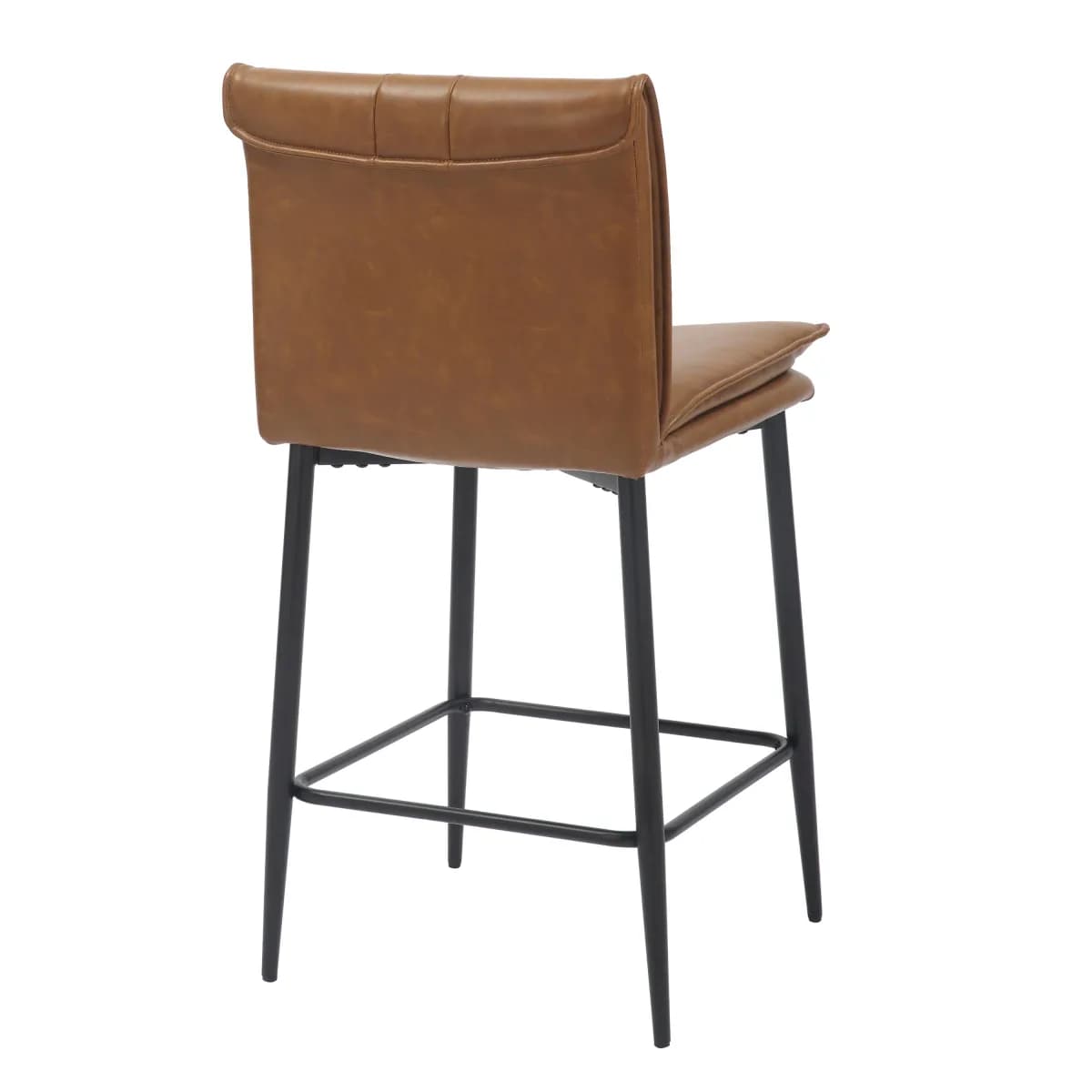 Lansdowne Leather Effect Tan Bar Stool