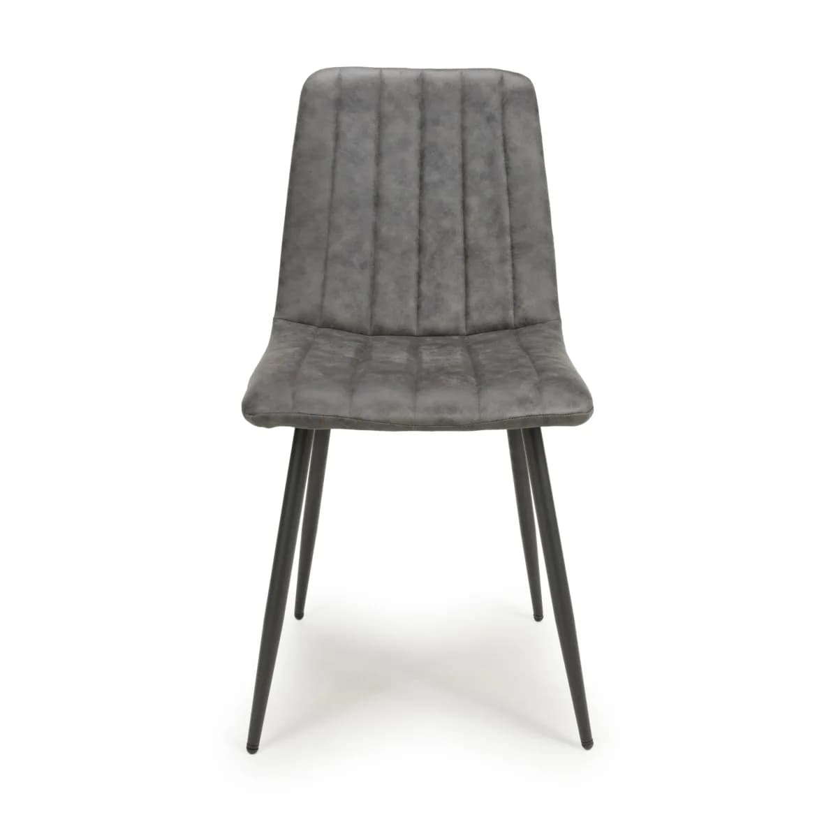 Lisbon Brushed Velvet Grey Dining Chair