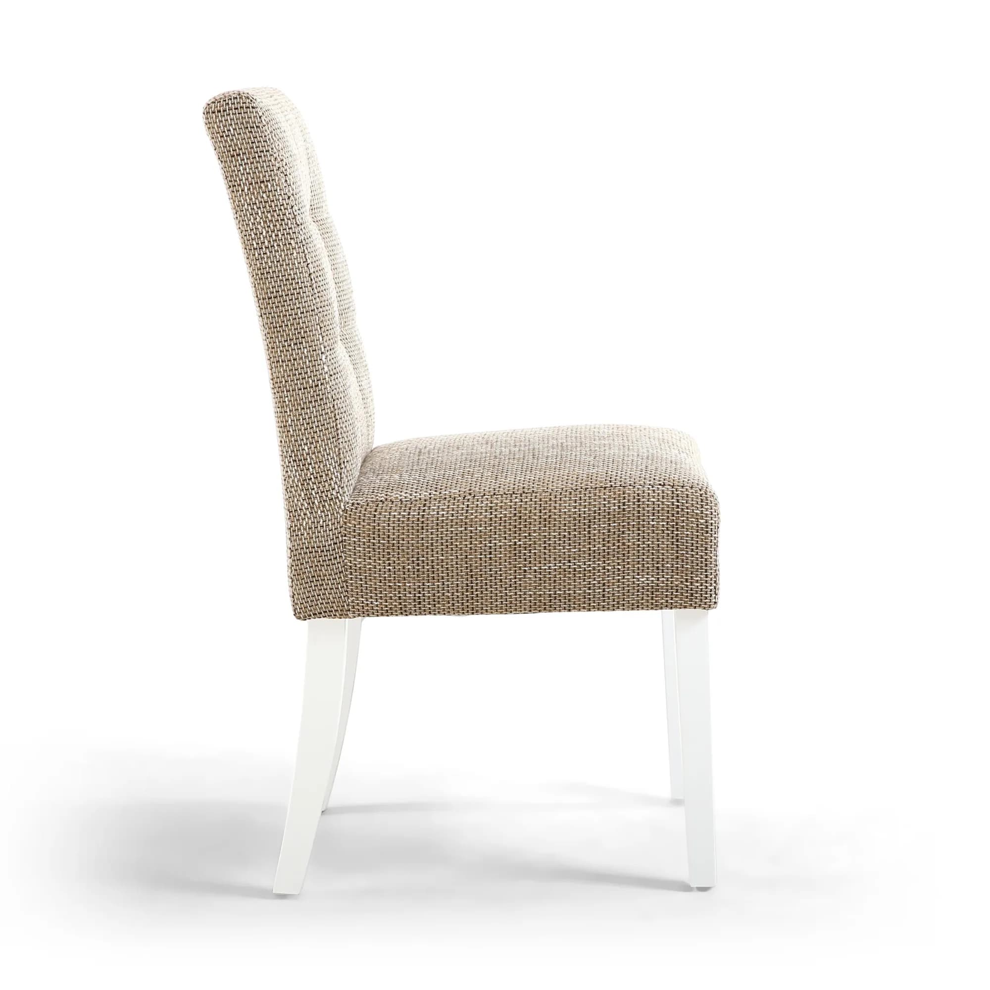 Moseley Tweed Oatmeal in White Legs
