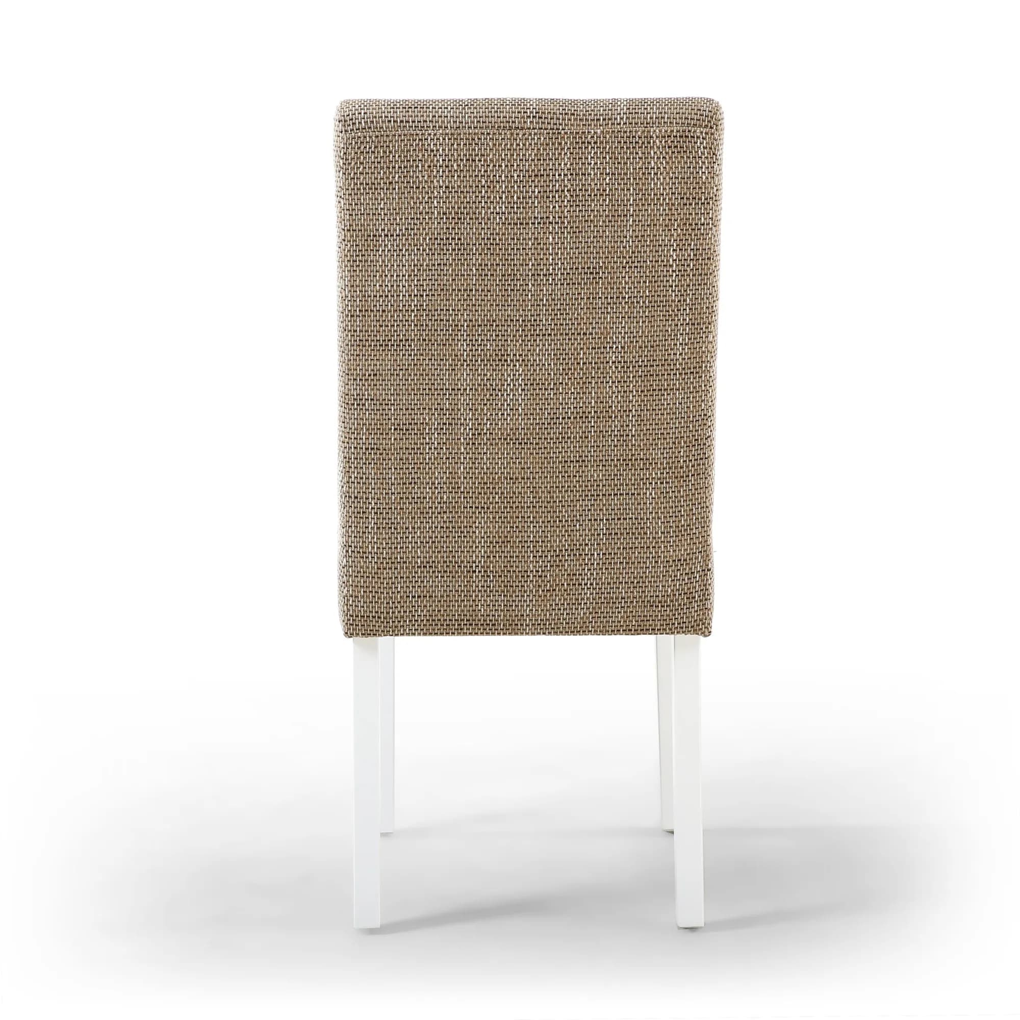 Moseley Tweed Oatmeal in White Legs