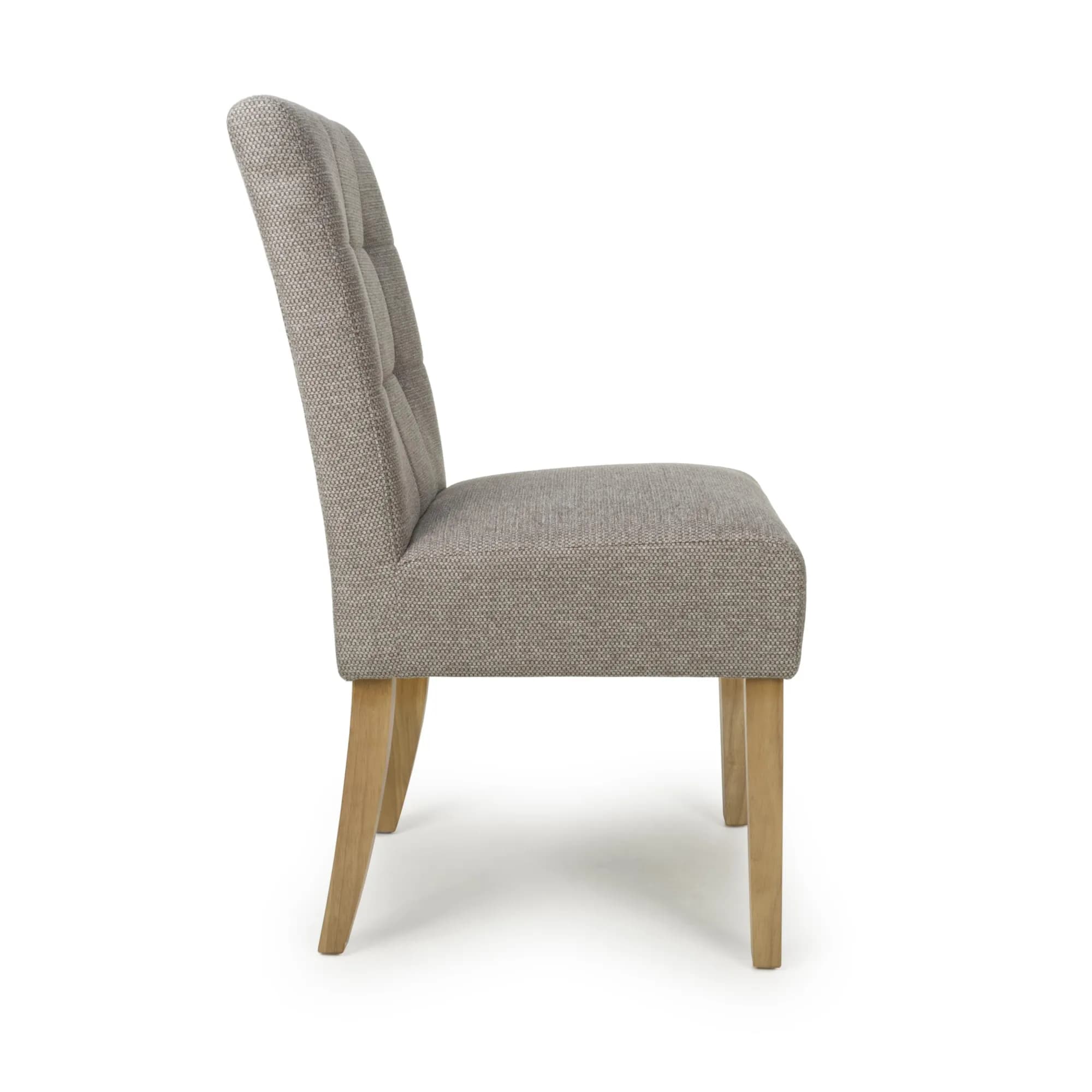 Moseley Weave Mocha Dining Chair in Natural Legs