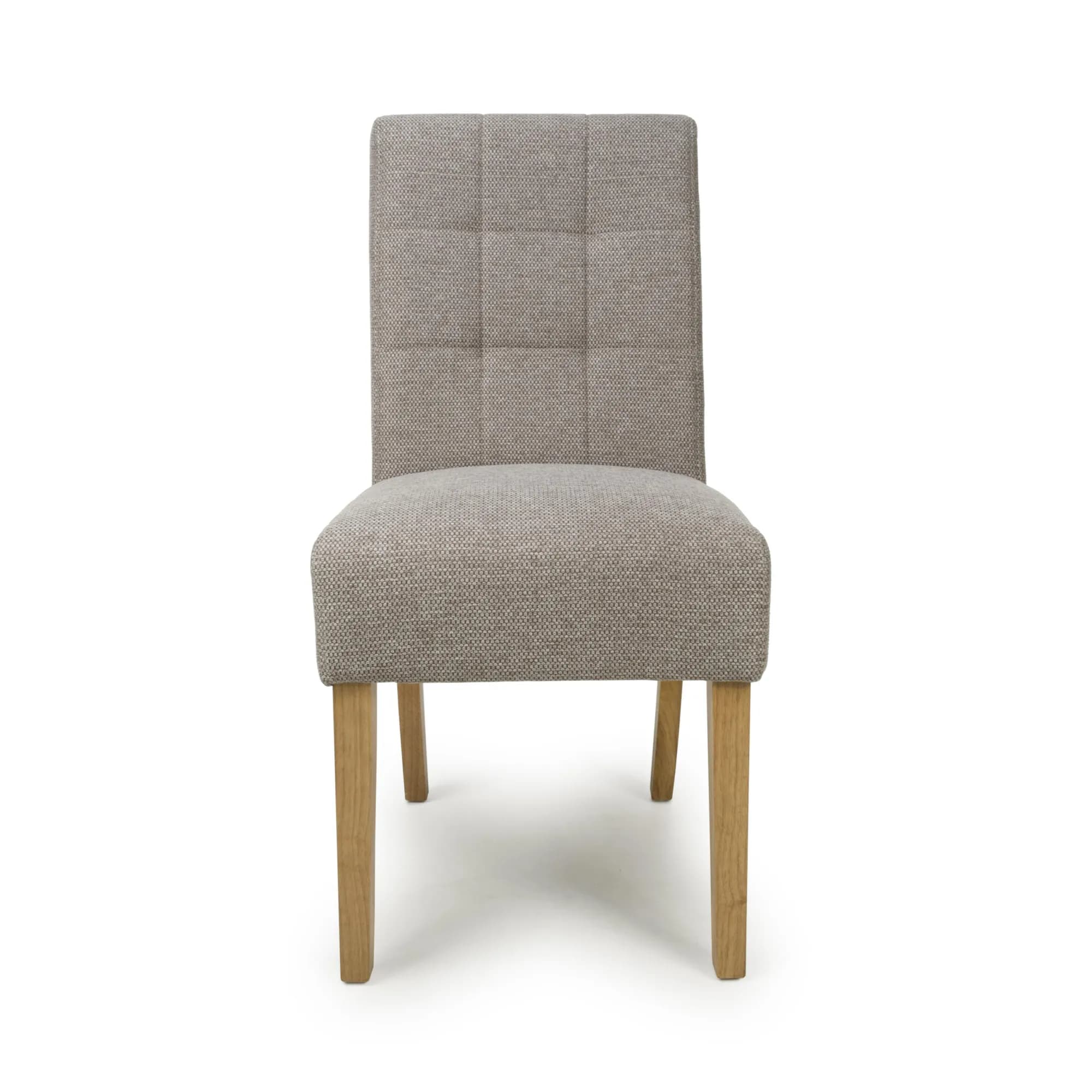 Moseley Weave Mocha Dining Chair in Natural Legs