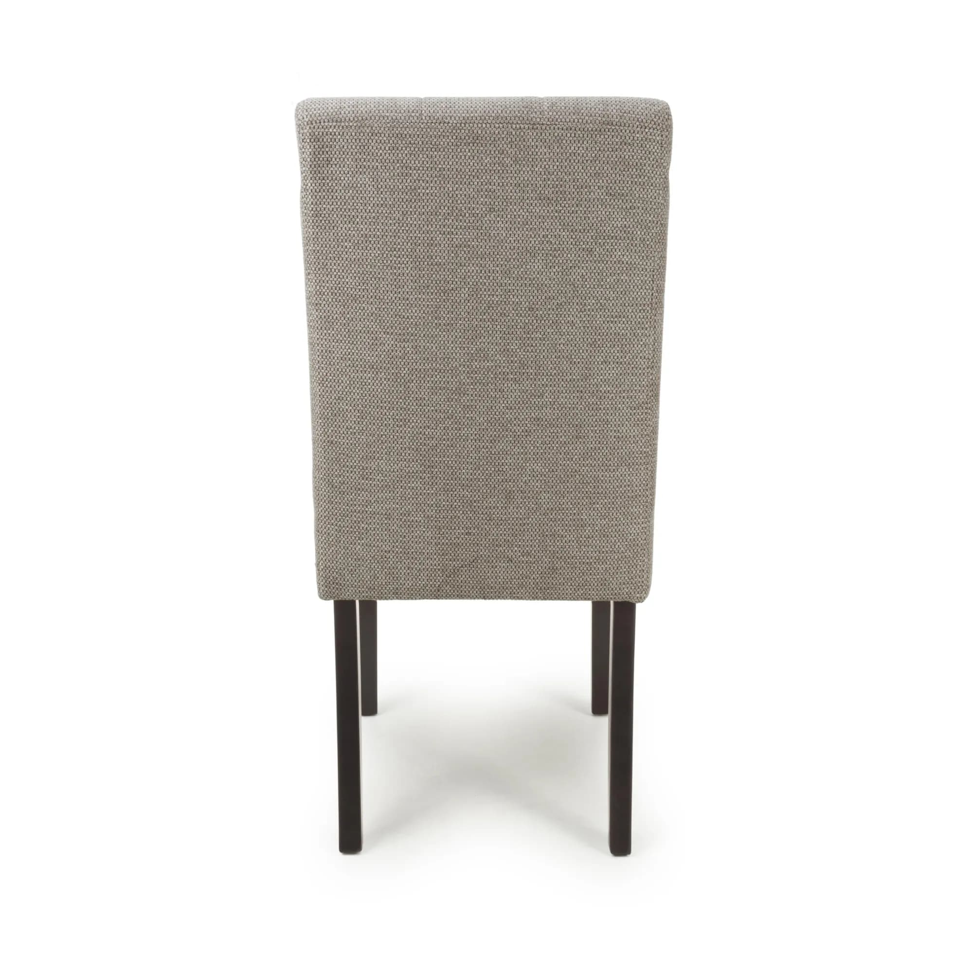 Moseley Weave Mocha Dining Chair in Walnut Legs