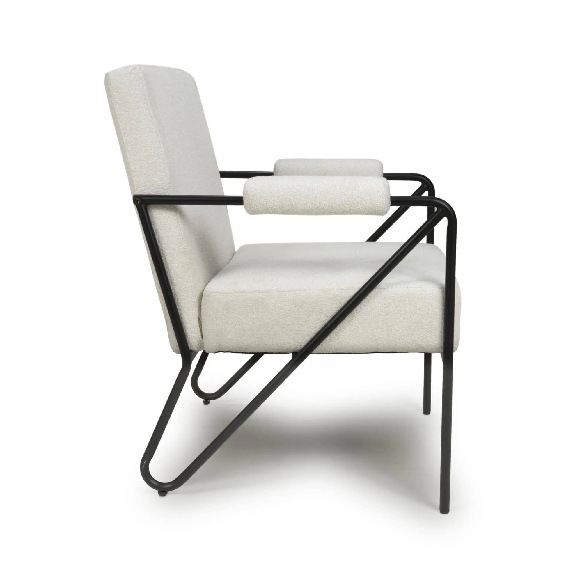 Oslo Speckled Natural Armchair