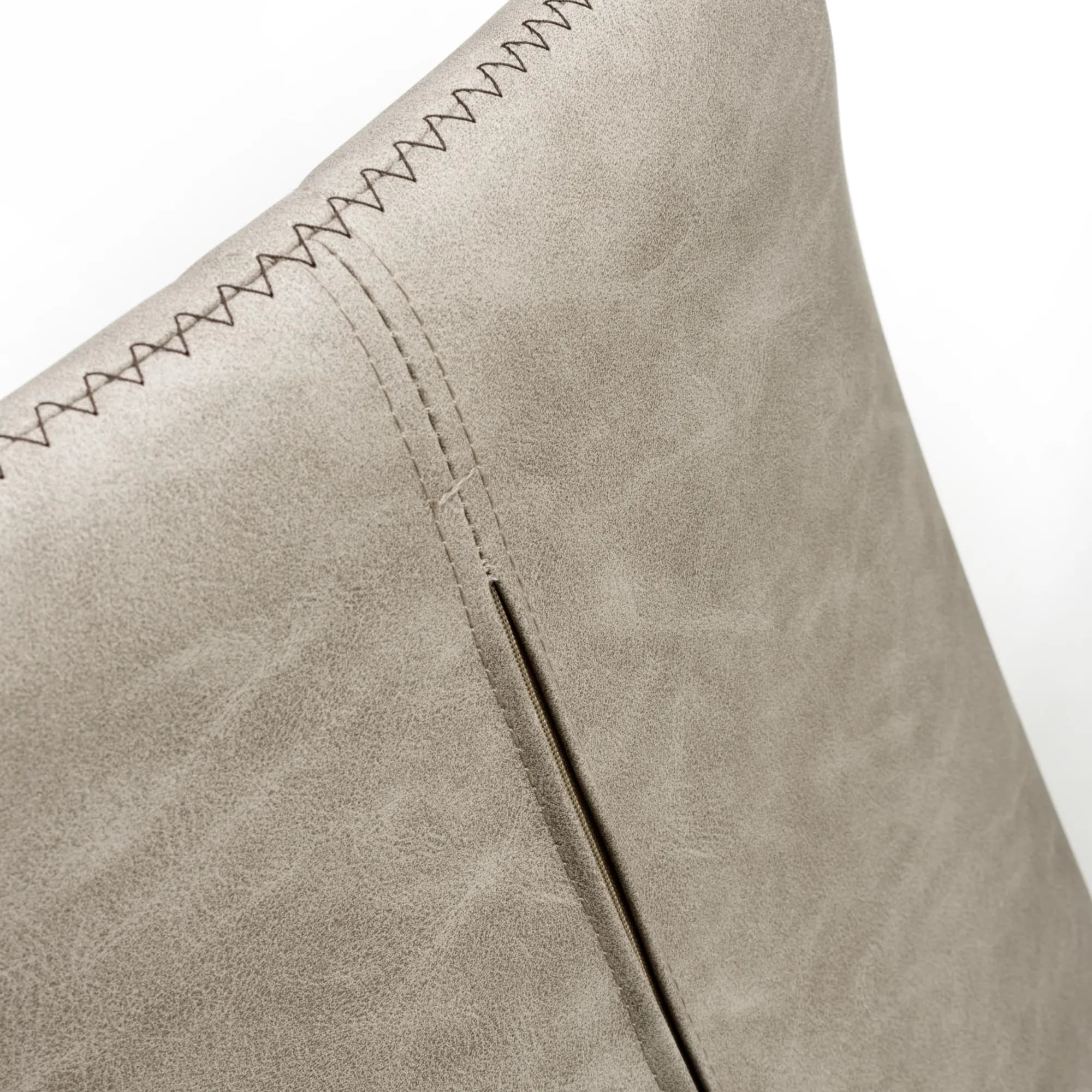 Serena Leather Effect Mink Bar Stool