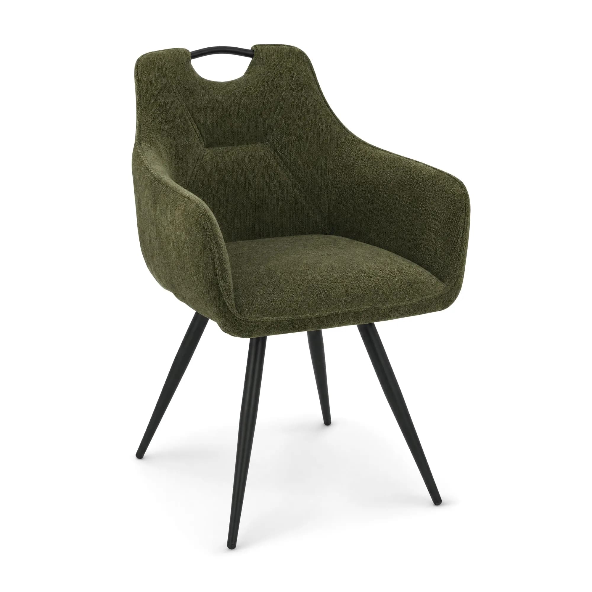 Toulon Green Dining Chair