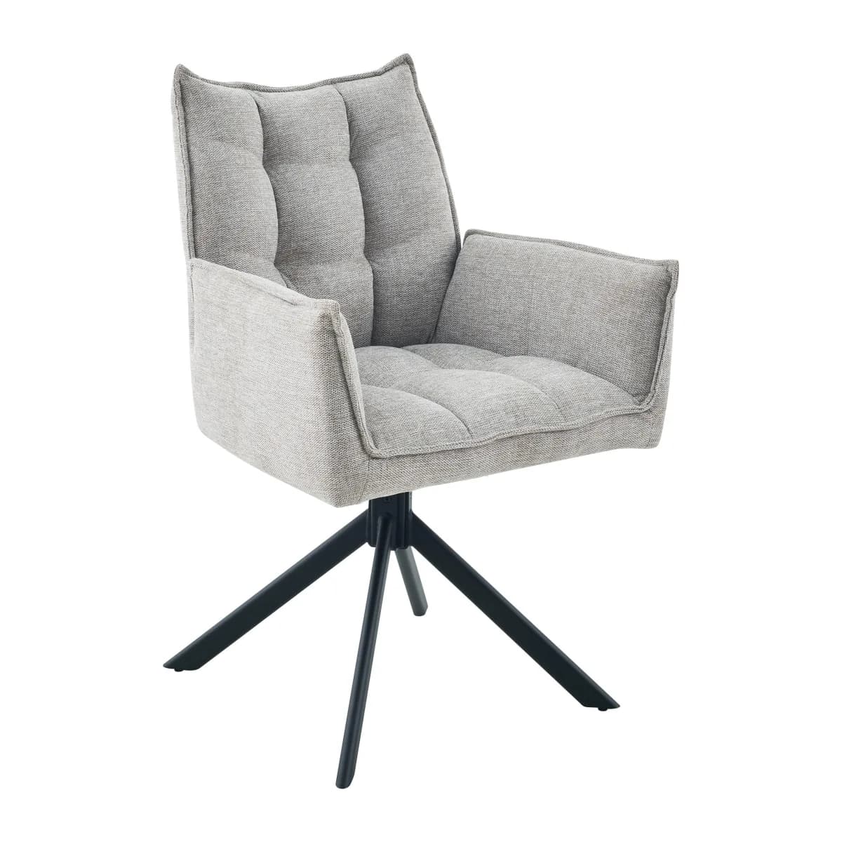 Vichy Tweed Cappuccino Dining Chair